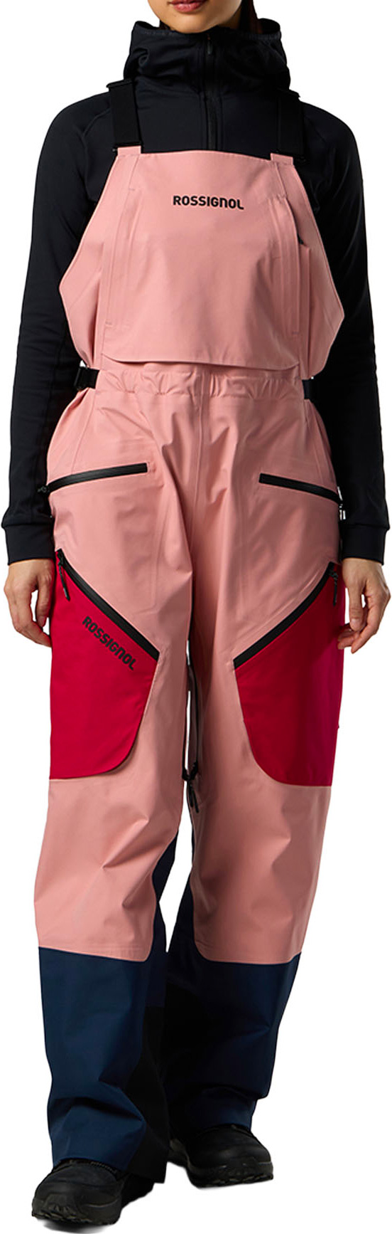 Salopette imperméable de ski - Proclivity L.E.3L Shell W Bib Cooper Pink - Taille L - Rose