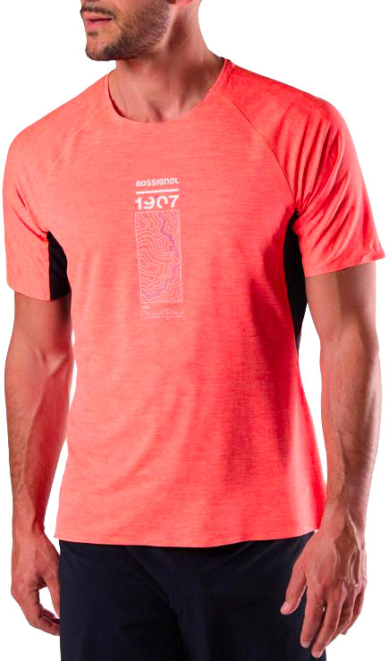 T-shirt respirant - Sapa Ultra Tee M Neon Red - Taille L - Rouge