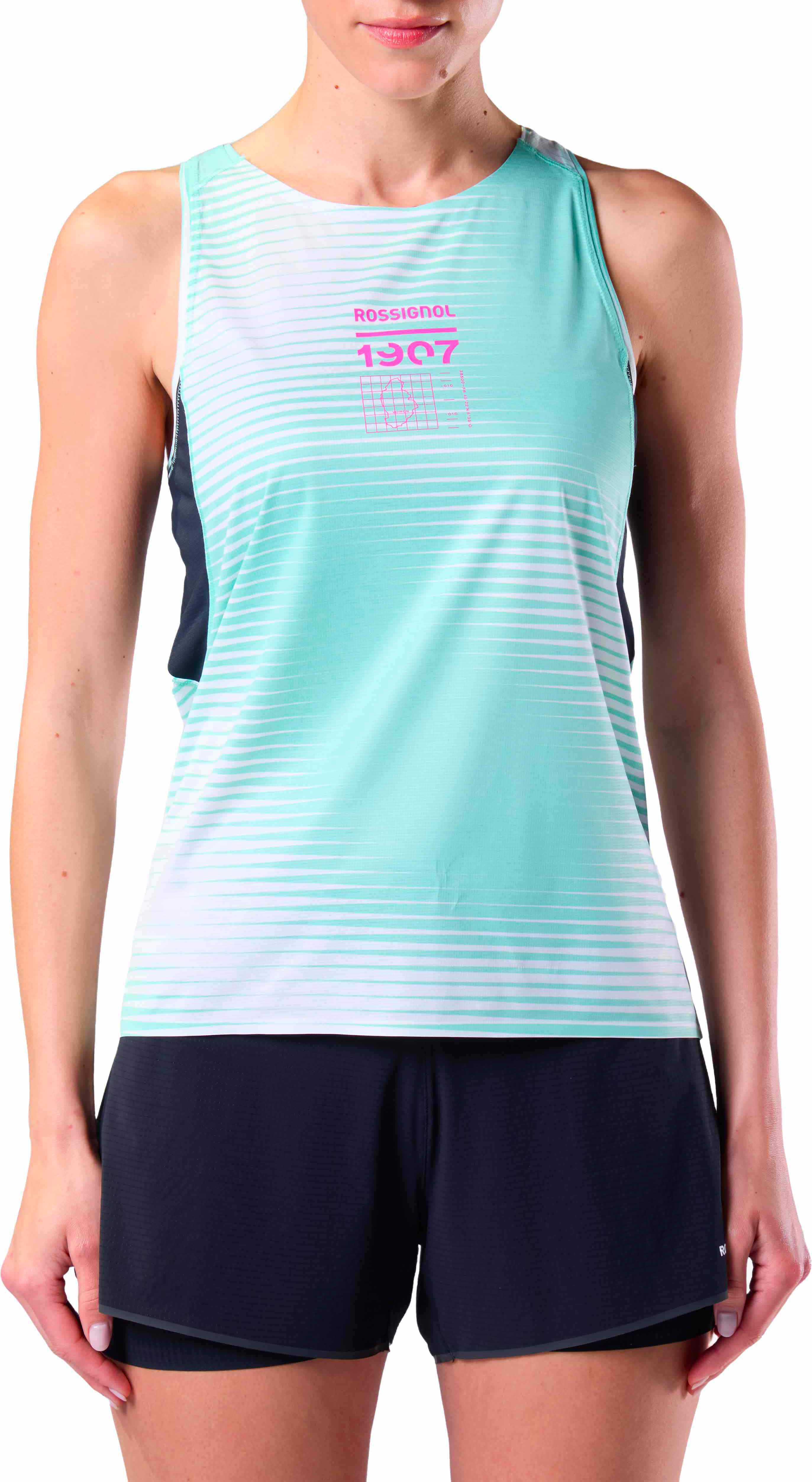 Débardeur respirant - Sapa Ultra Tank W White Line Fogg - Taille S - Blanc
