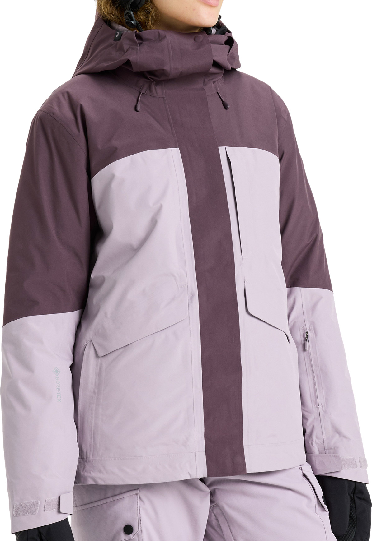 Ski / Snowboard Jacke aus GORE-TEX und PrimaLoft® Gore-Tex Stormday Jacket Nirvana für Damen Größe L Rosa