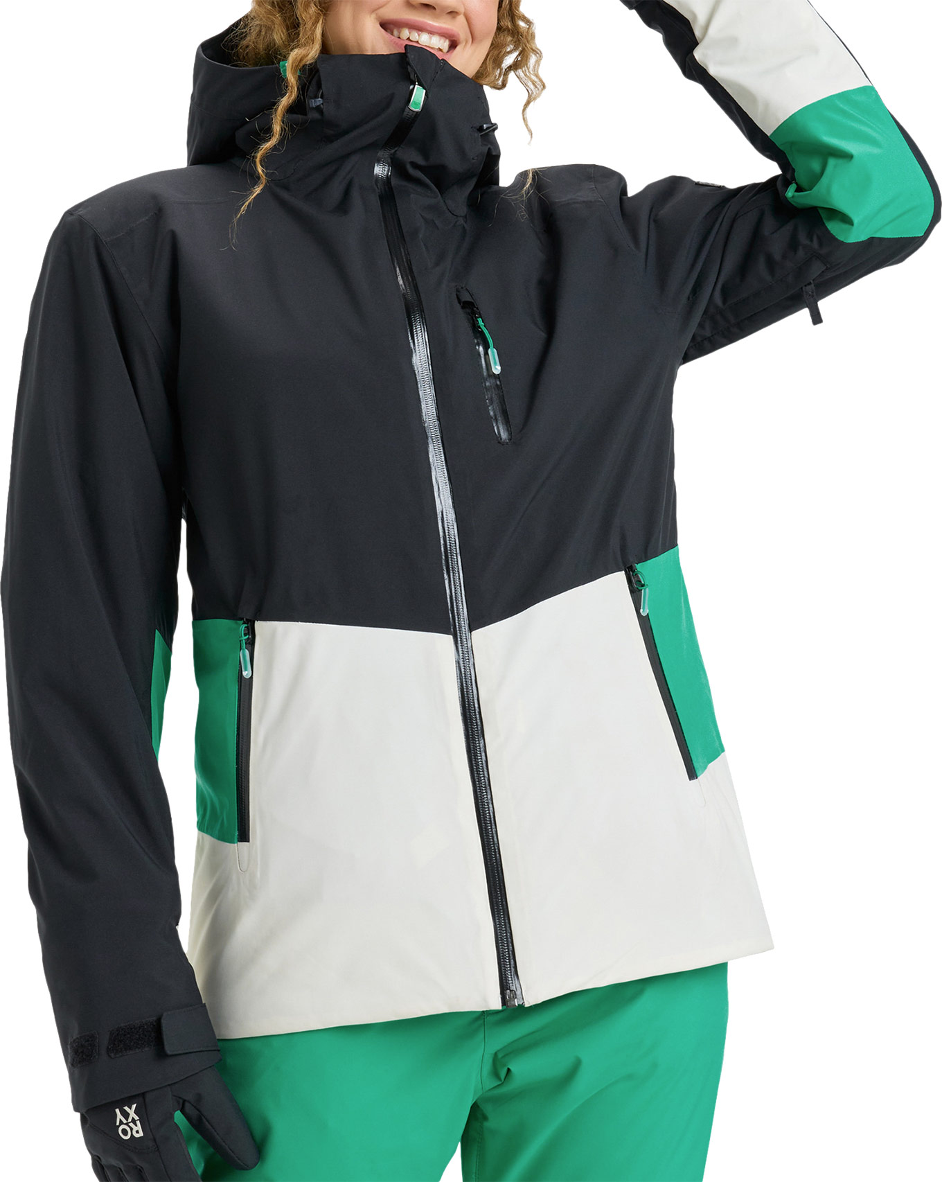 Ski /Snowboard Jacke Stormdash Jacket True Black für Damen Größe L schwarz