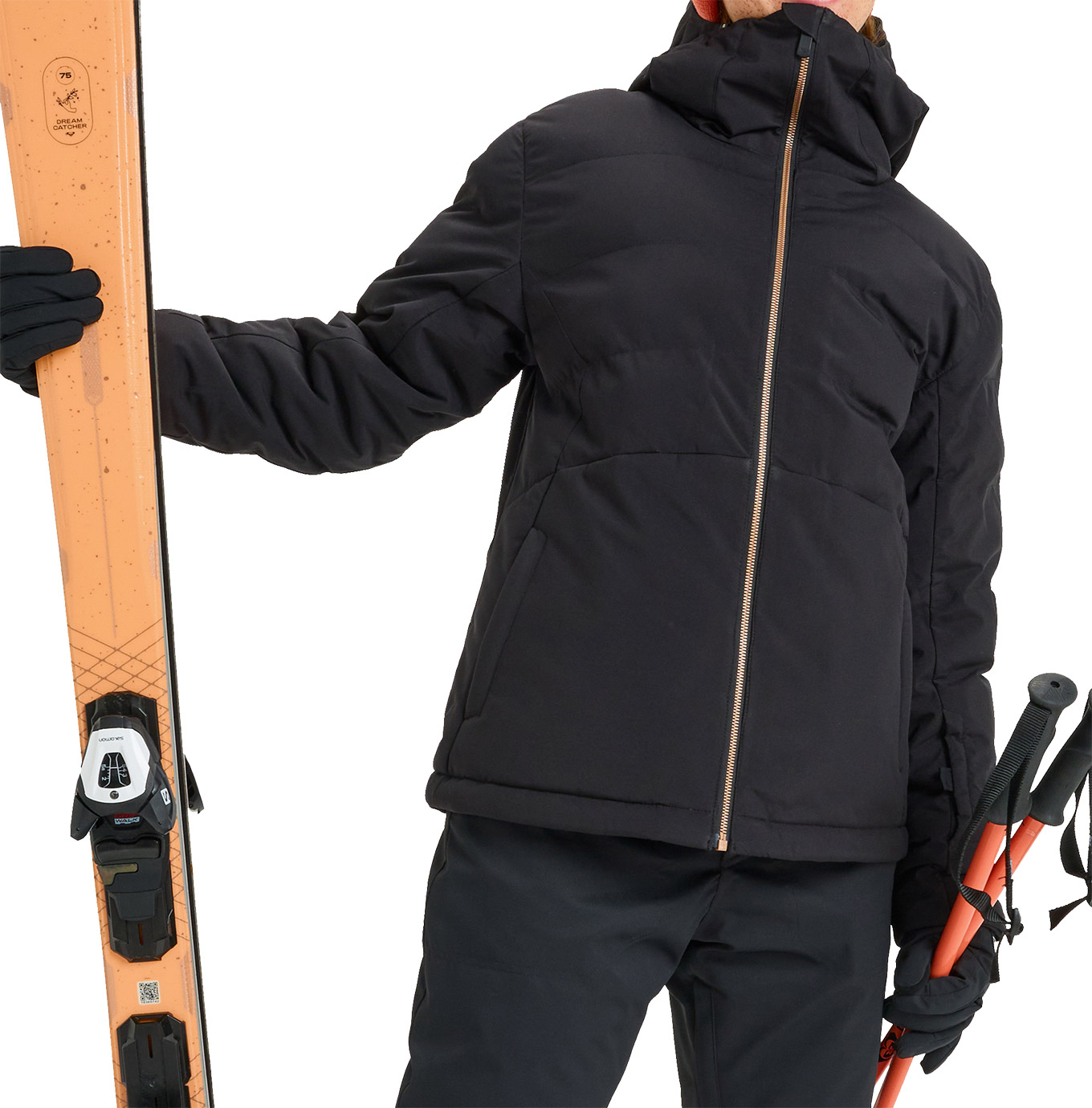 Doudoune de ski - Snowyhill Puffy Jacket True Black - Taille L - Noir
