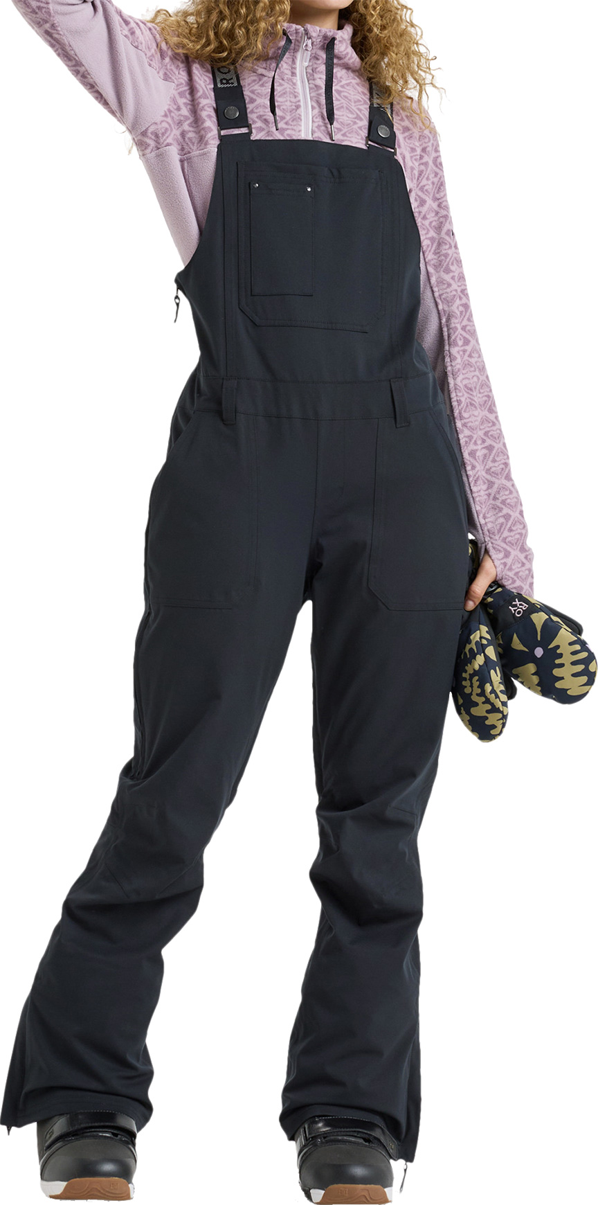 Latzhose Ski /Snowboard Rideout Bib Pant True Black für Damen Größe S schwarz