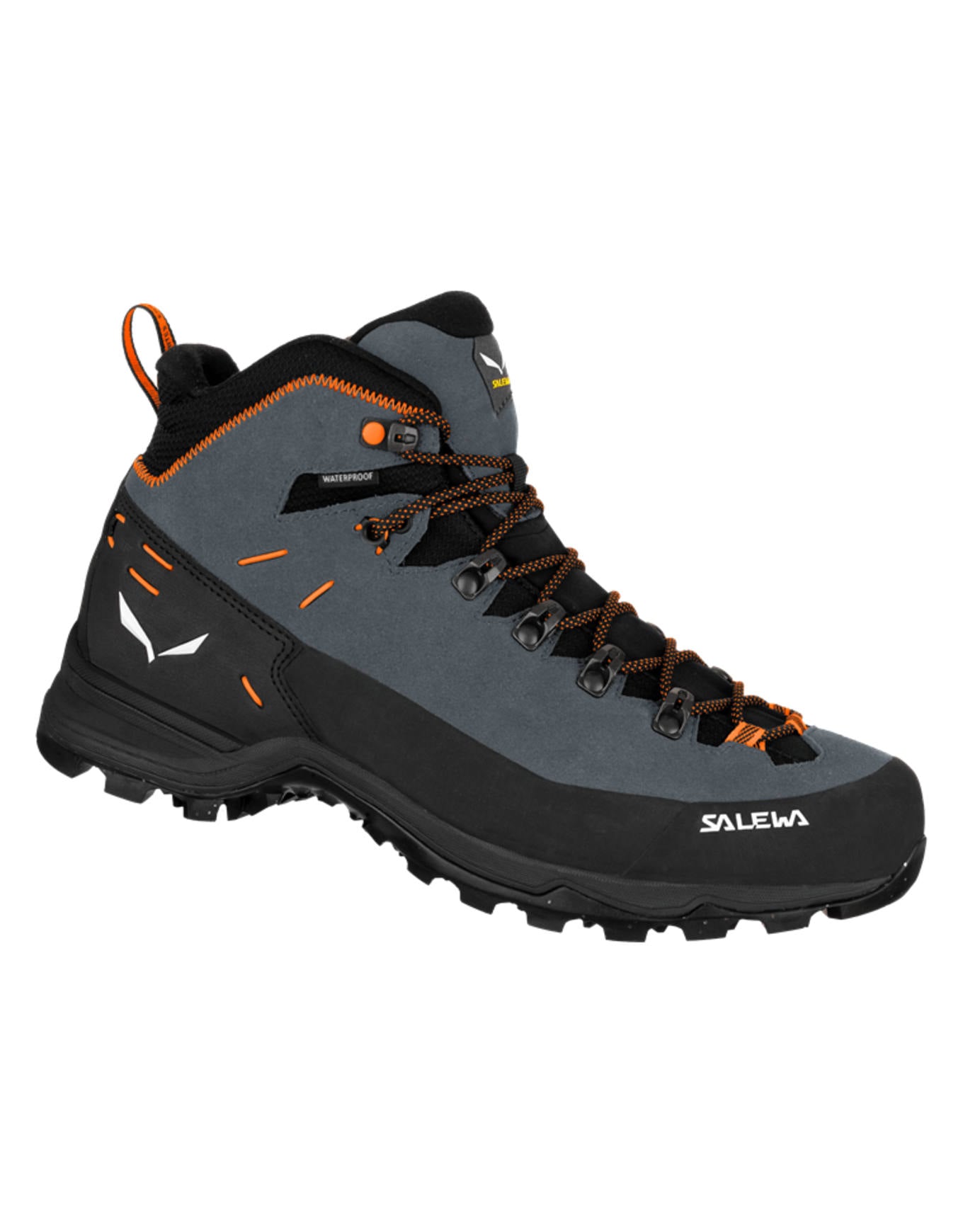 Winter-Wanderschuhe Alp Mate Winter Mid Wp M Onyx/Black für Herren aus Leder Größe 9,5 UK Grau
