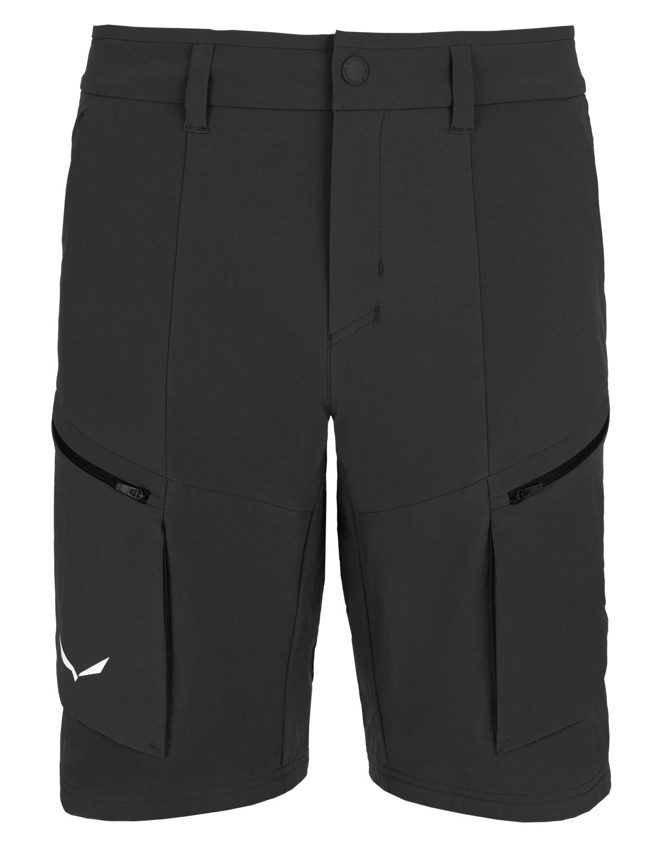 Short technique softshell - Puez Dst M Cargo Shorts Black Out en Nylon - Taille S - Noir