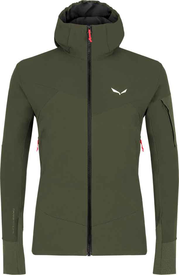 Veste softshell - Agner Dst M Jkt Dark Olive - Taille L - Kaki