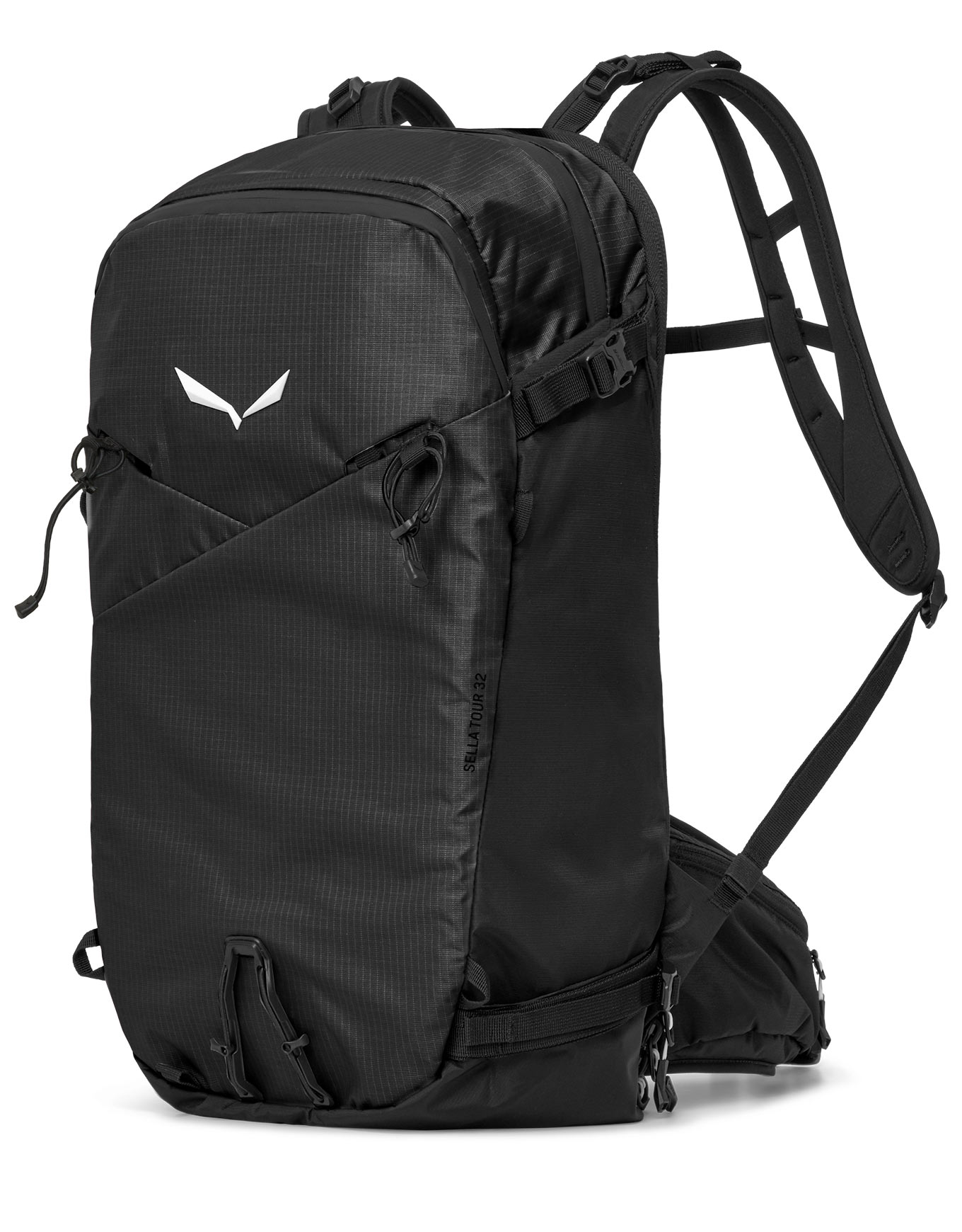 Wandertasche / -rucksack zum Wandern/Bergsteigen Sella Tour 32L Black Out für Herren schwarz