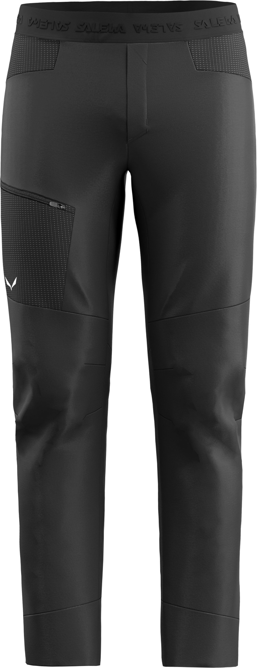 Pantalon d'alpinisme déperlant - Agner Light 2 Dst M Pants Black Out en Softshell - Taille M - Noir