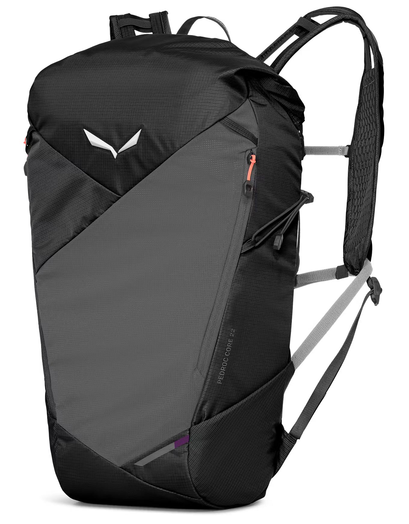 Sac à dos de randonnée - Pedroc Core 22L Black Out en Nylon - Noir