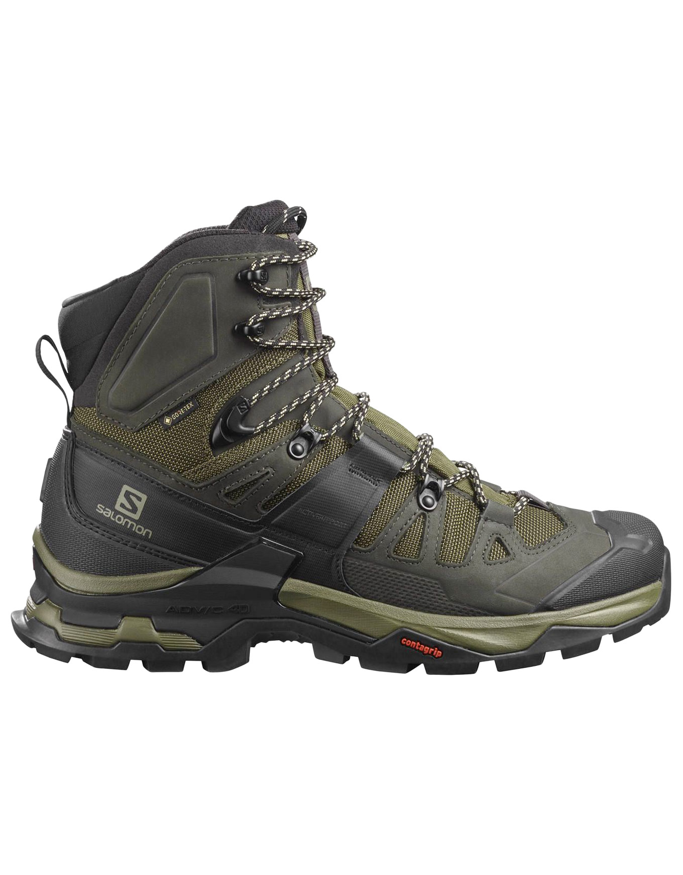 Chaussures de trekking en GORE-TEX - Quest 4 GTX M Olive Night/Peat en Cuir - Taille 40 2/3 - Kaki