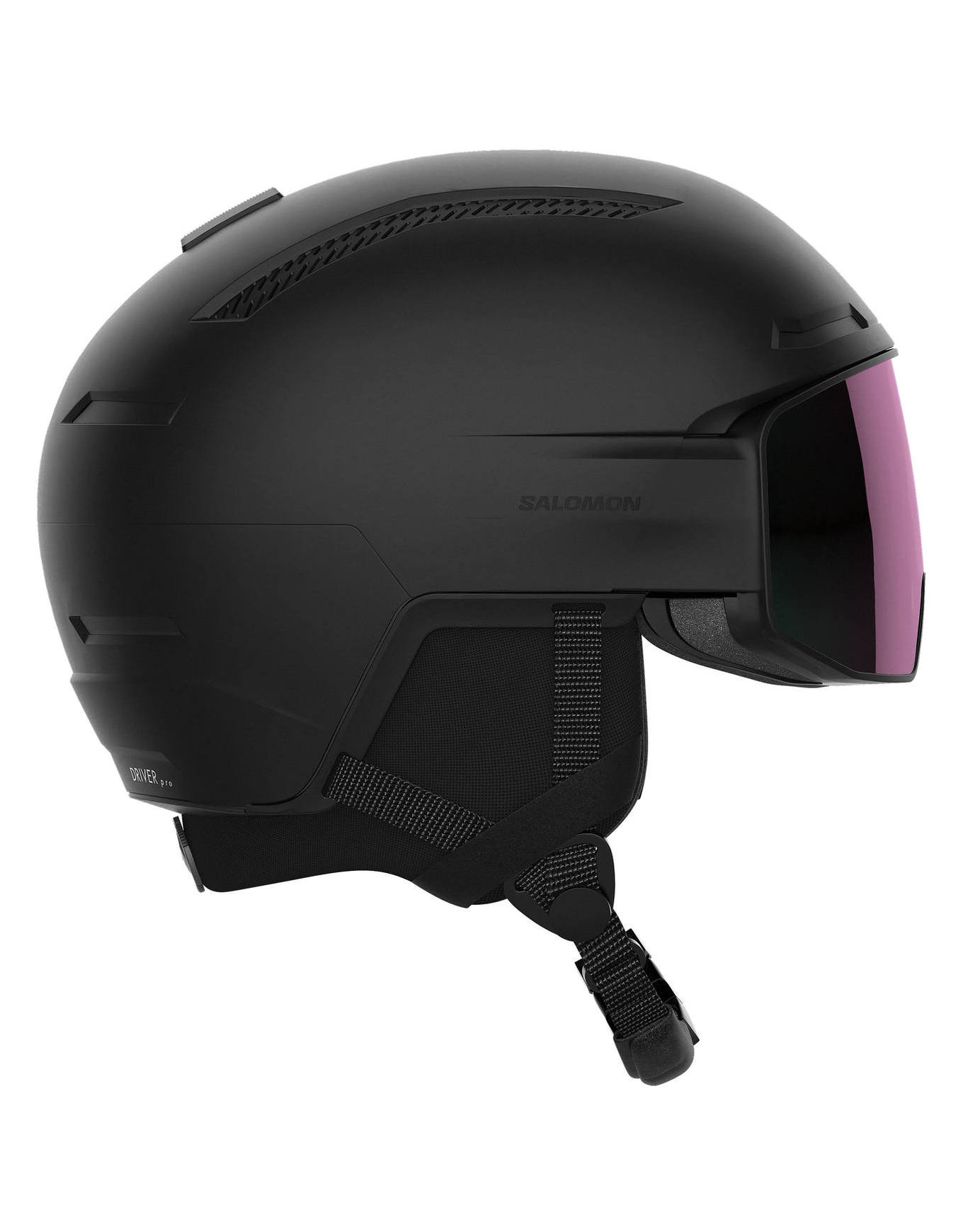 Casque de ski/snowboard - Driver Pro Sigma Black - Taille 53-56 cm - Noir