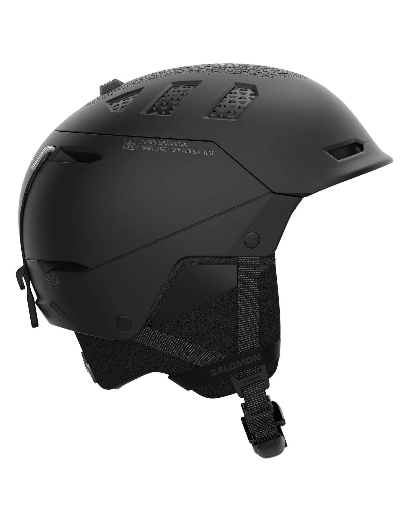 Casque de ski/snowboard - Husk Prime Mips Black en Laine - Taille M - Noir