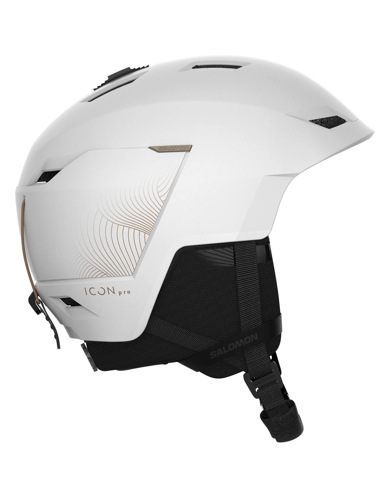 Casque de ski/snowboard - Icon Lt Pro White - Taille 53-56 cm - Blanc