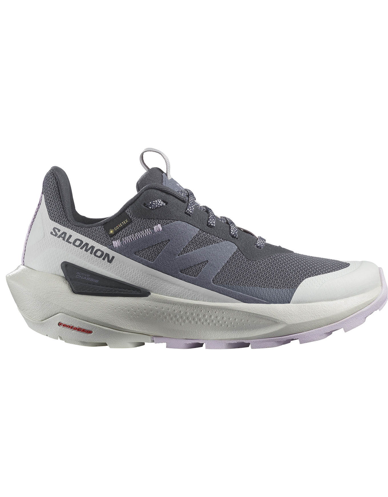 Chaussures de randonnée en GORE-TEX - Elixir Activ GTX W India Ink/Glacier Gray/Orchid Petal - Taille 38 - Gris