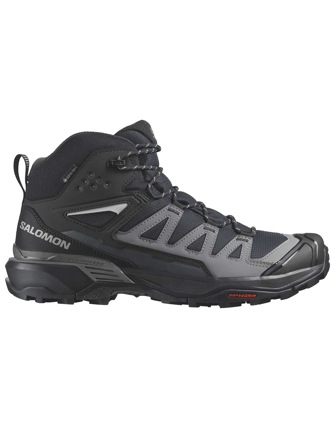 Chaussures de randonnée en GORE-TEX® - X Ultra 360 Mid GTX Black/Magnet/Pewter en Cuir - Taille 42 2/3 - Noir