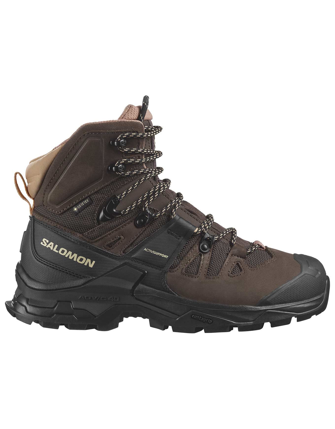 Chaussures trekking en GORE-TEX - Quest 4 GTX W Shopping Bag/Black/Cork en Cuir - Taille 38 2/3 - Marron