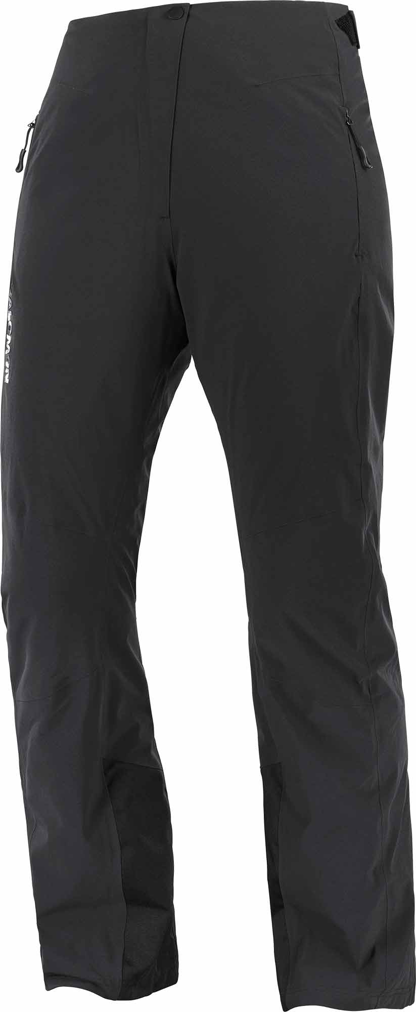 Isolierende und wasserfeste Skihose S/Max Warm Pants W Deep Black für Damen Größe M schwarz