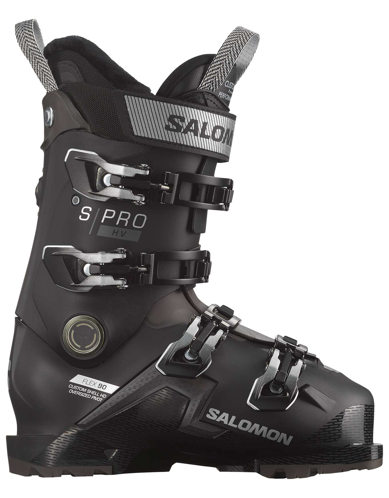 Chaussures de ski - S/Pro Hv 90 W Gw Black/Silver Met/Beluga - Taille 36 2/3-37 - Noir