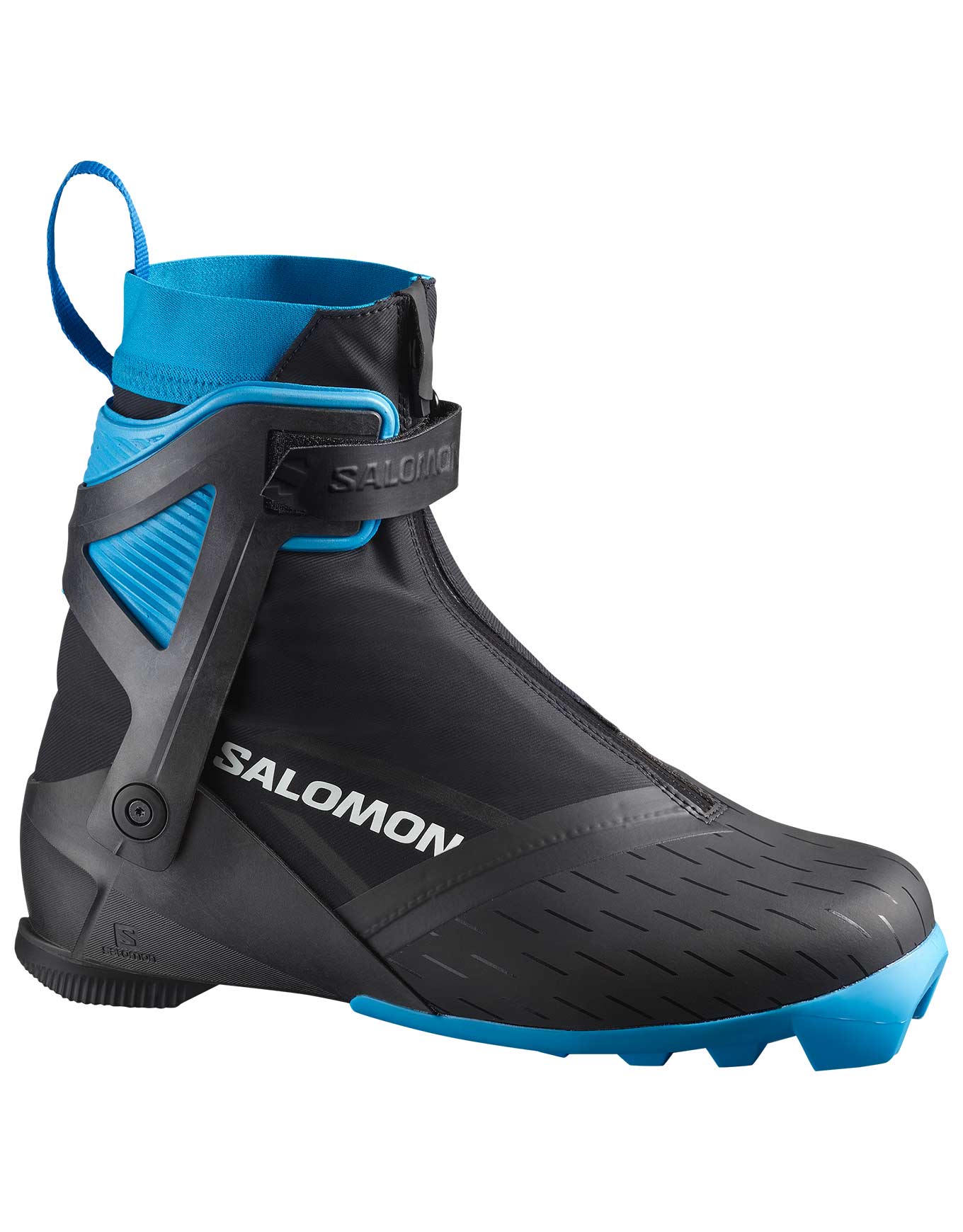 Nordischer Skilanglaufschuh Skating S/Max Skate Mv Black/Process Blue X Größe 11 UK schwarz