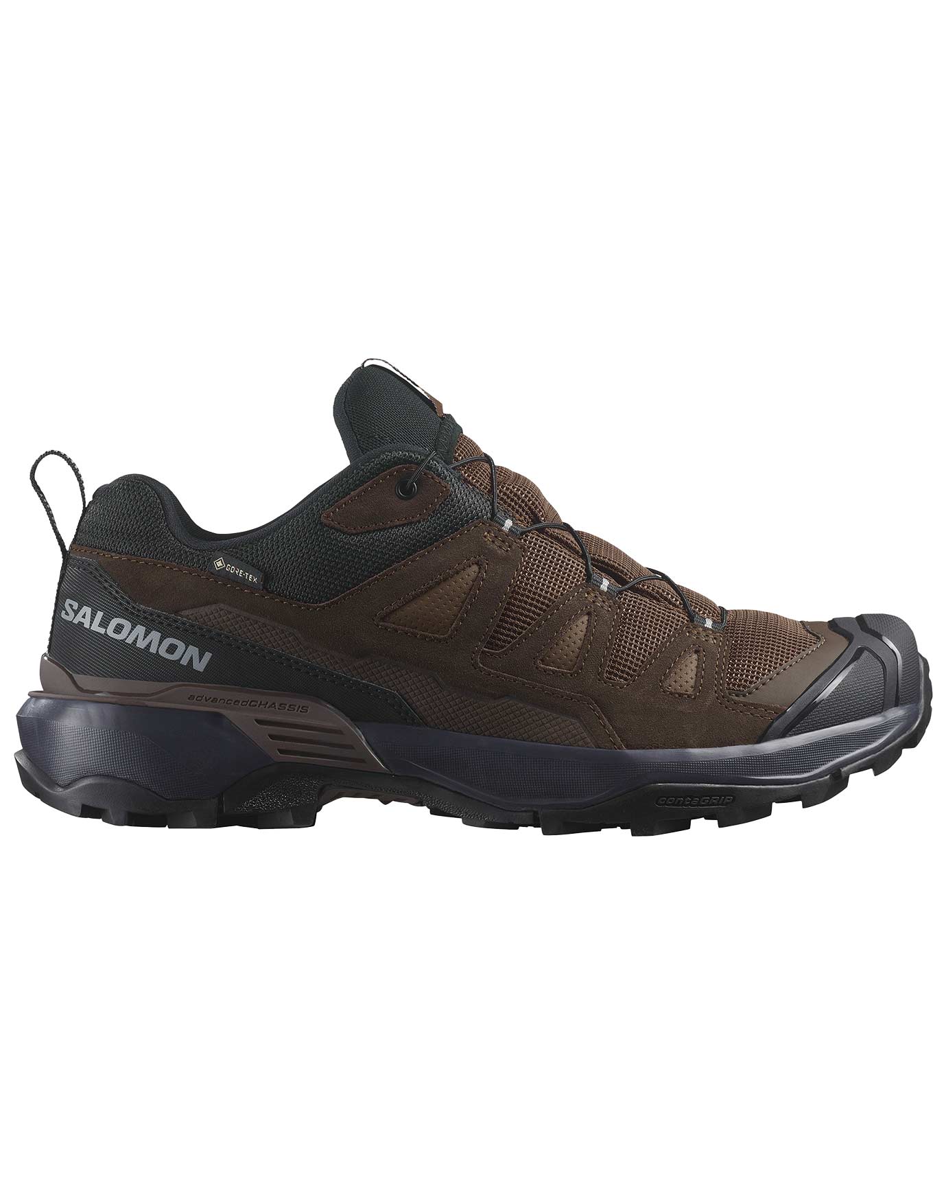 Chaussures de randonnée journée en GORE-TEX® - X Ultra 360 LTR GTX Dark Earth/Delicioso/Sharkskin en Cuir - Taille 44 - Marron