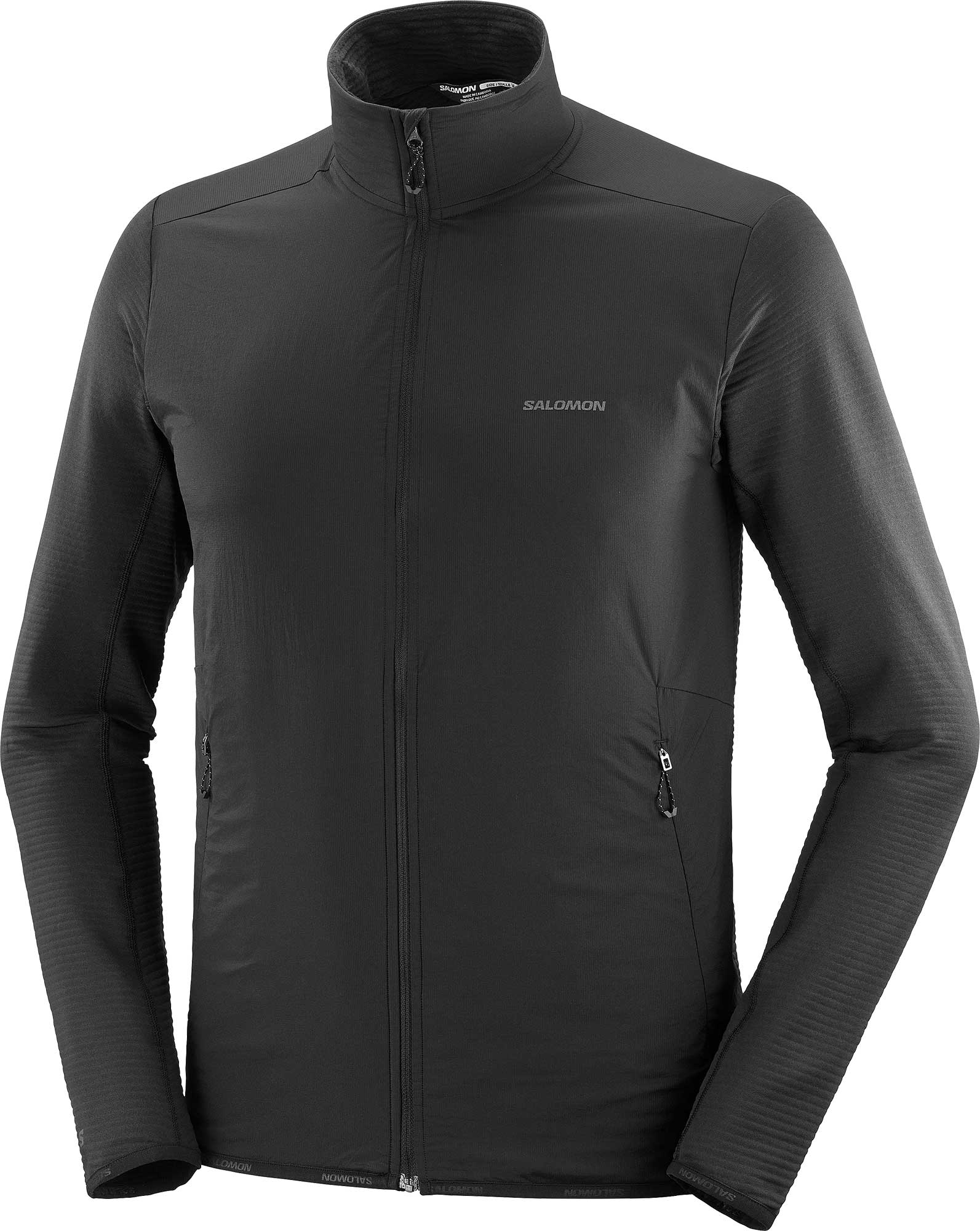 Veste technique chaude et légère - Sntial Lightwarm Hybrid M Deep Black - Taille L - Noir