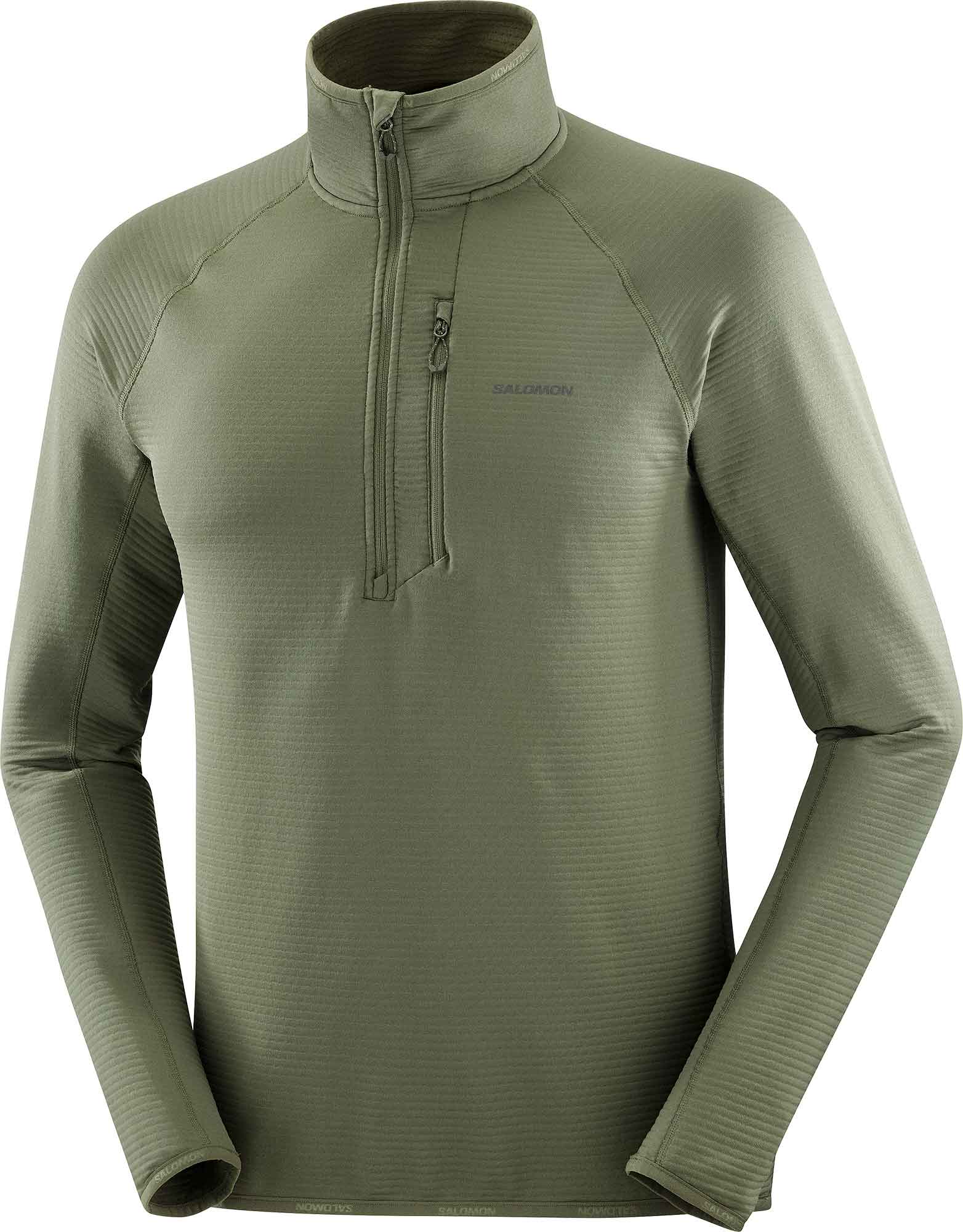 Polaire technique chaude et légère - Sntial Lightwarm HZ M Grape Leaf - Taille XL - Kaki