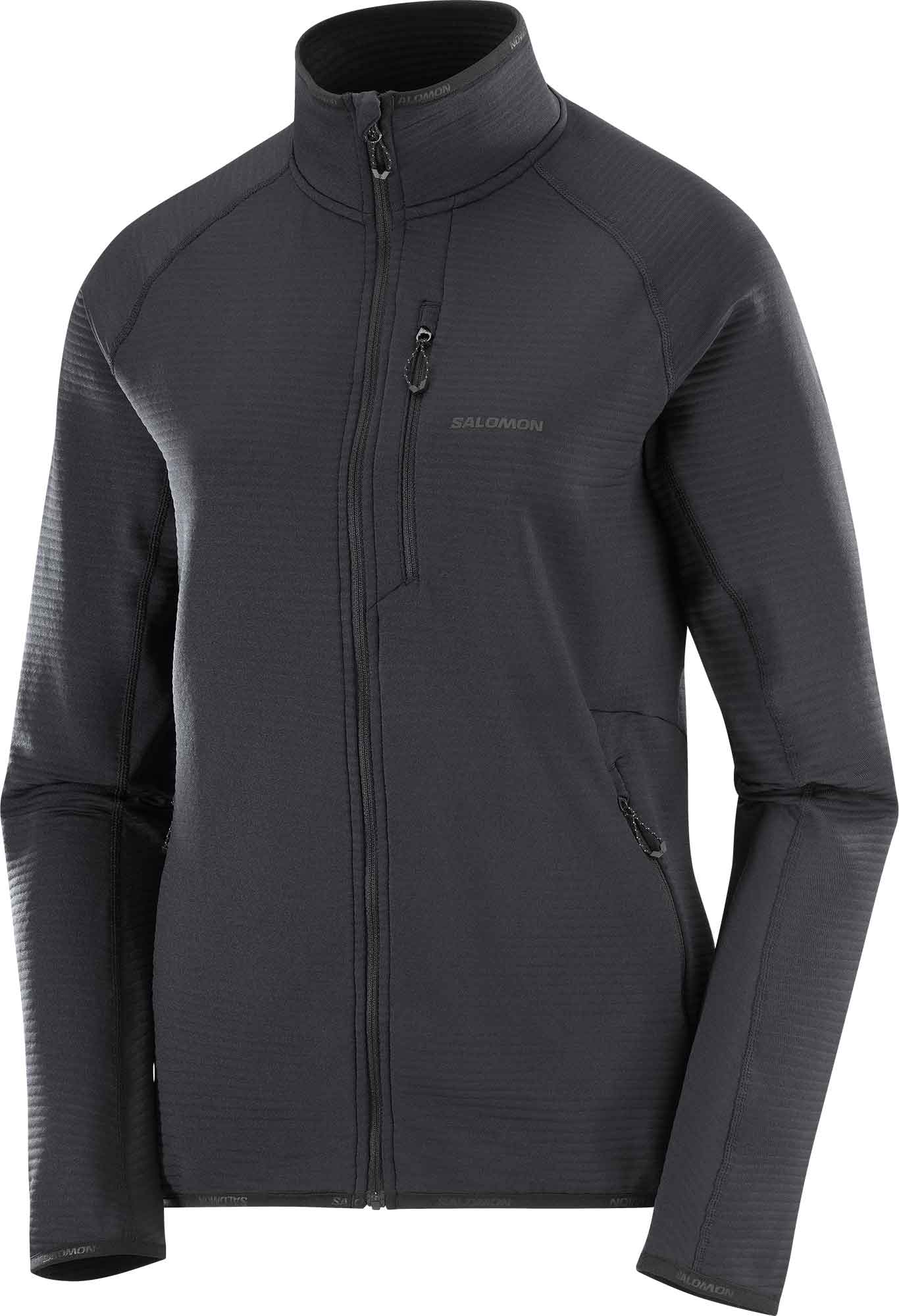 Technisches Fleece – Warm und leicht – Damen / Frau Sntial Lightwarm FZ Sntial Lightwarm Fz W Deep Black für Damen Größe S
