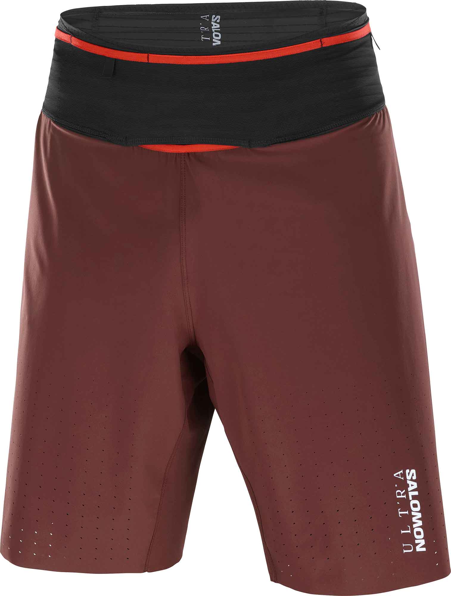 Short de compression - S/Lab Ultra 2In1 Short M Decadent Chocolat/Vanilla Ice - Taille XS - Marron