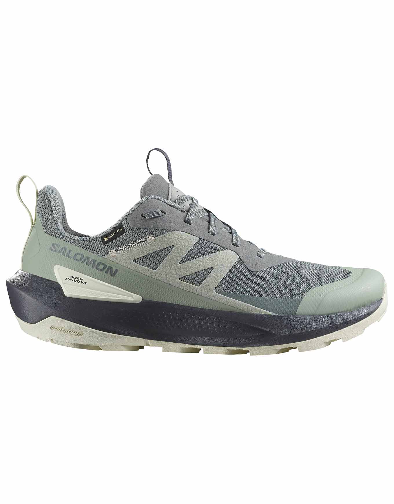 Chaussures de randonnée journée en GORE-TEX - Elixir Activ GTX M Sedona Sage / Wrought Iron / Nine Iron - Taille 44 2/3 - Gris