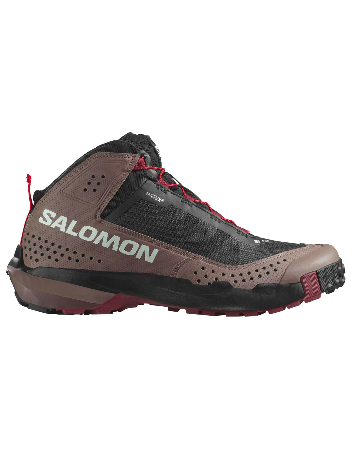 Chaussures de randonnée - S/Lab Waterway Black / Iron / Andorra - Taille 8,5 UK - Noir