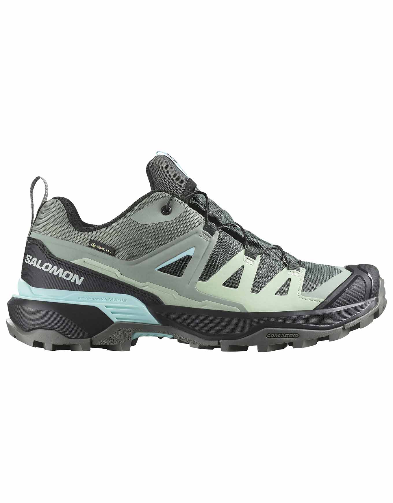 Chaussures de randonnée journée en GORE-TEX - X Ultra 360 GTX W Sedona Sage / Black / Sea Foam - Taille 37 1/3 - Gris