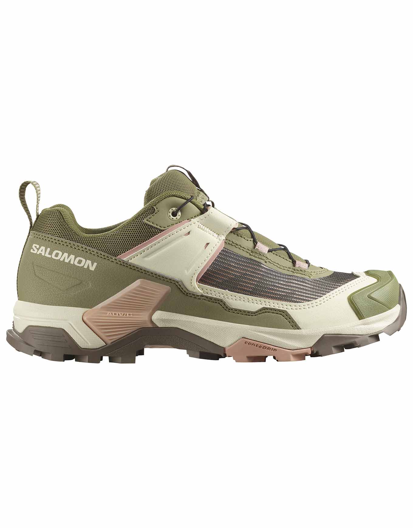 Chaussures de randonnée - X Ultra 5 W Aloe / Shortbread / Mahogany Rose - Taille 36 2/3 - Kaki