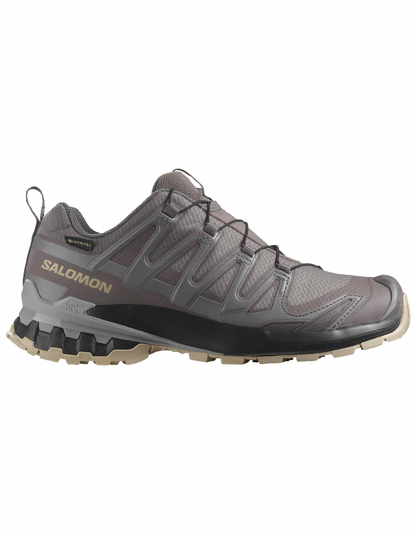 Chaussures de trail en GORE-TEX - XA Pro 3D V9 GTX W Plum Kitten / Black / Gull - Taille 38 2/3 - Gris