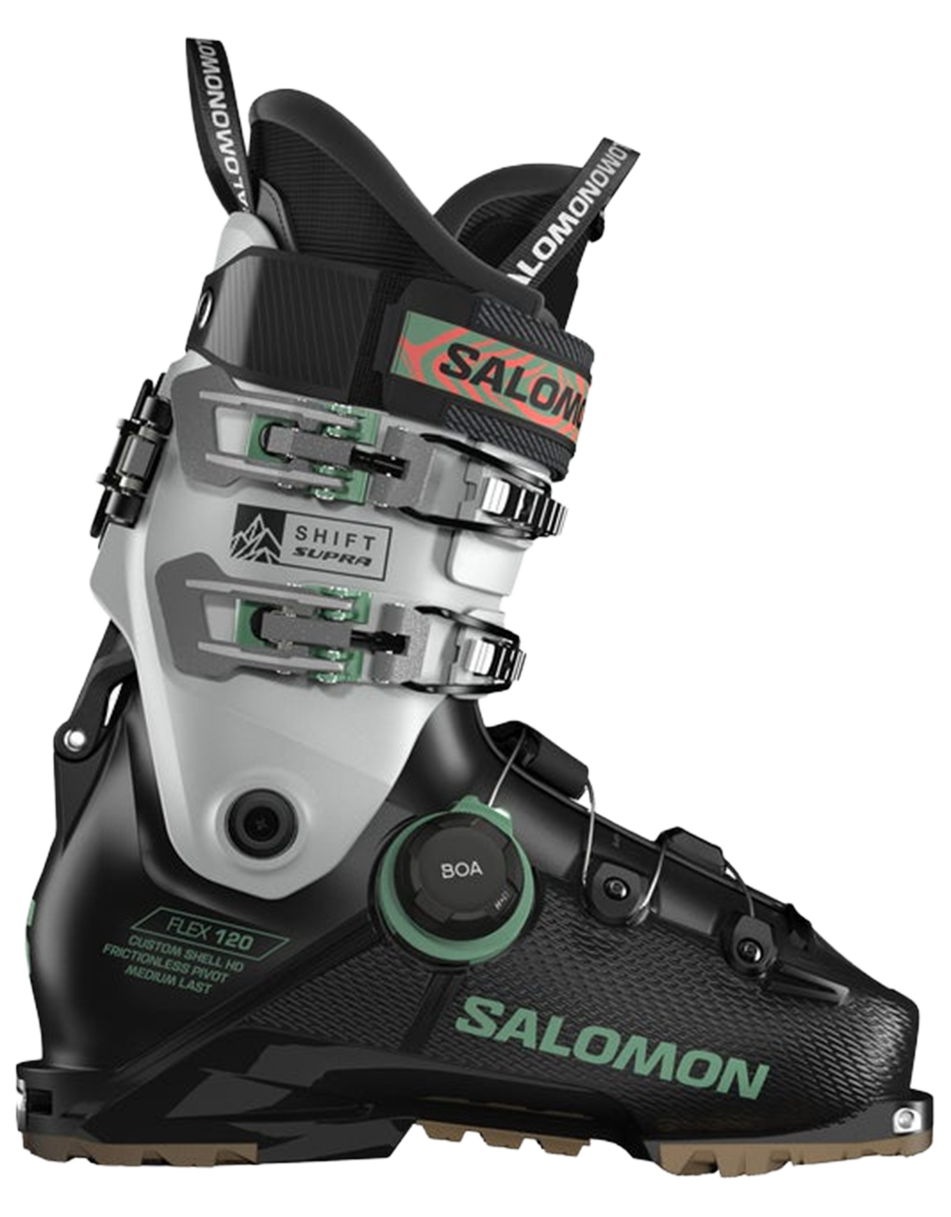 Chaussures de ski freeride/freerando - Shift Supra Boa 120 GW Black/Cool Gray 5 - Taille 47-48