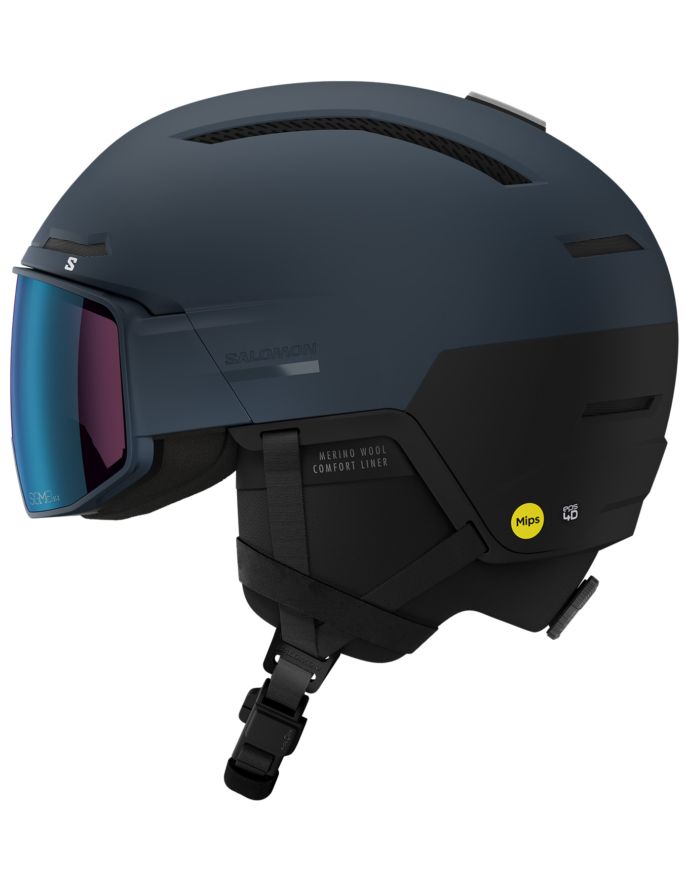 Helm mit photochromatischem Visier / Schirm – Unisex – Driver Prime Sigma Photo Mips Driver Prime Sigma Photo Mips Dress Blue