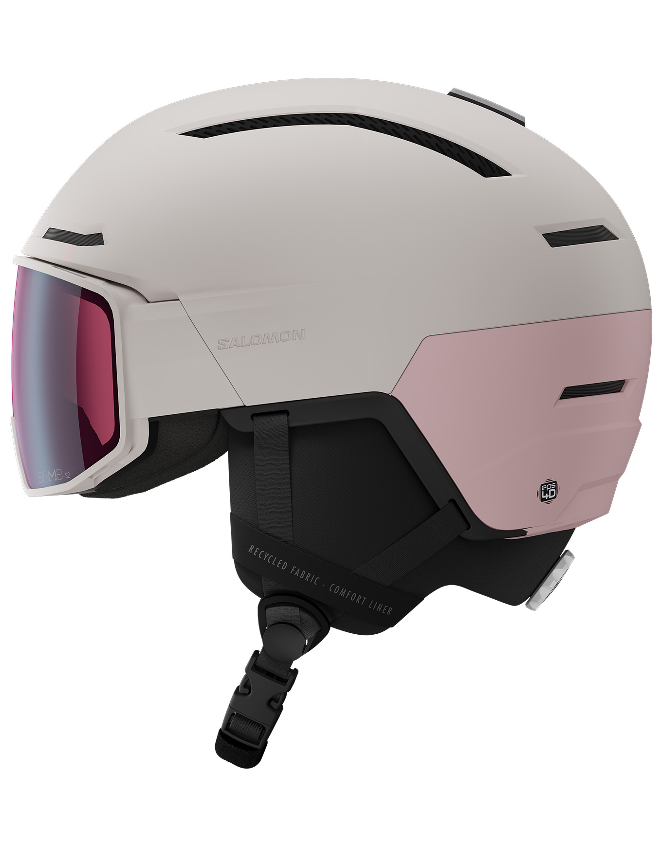 Casque de ski/snowboard - Driver Pro Sigma Grey Violet - Taille L