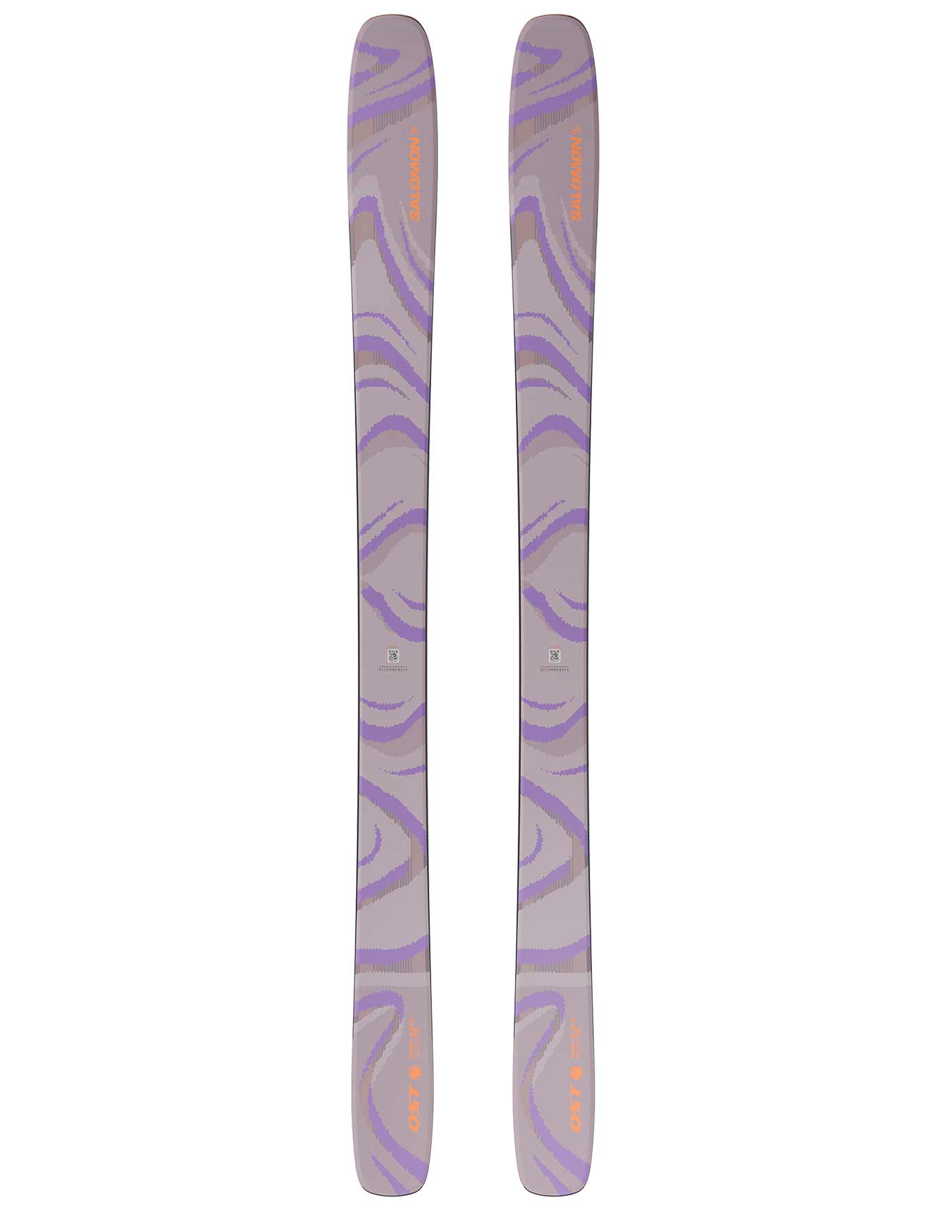 Skis freeride - Qst 106 Nirvana 2026 - Taille 165 cm - Gris