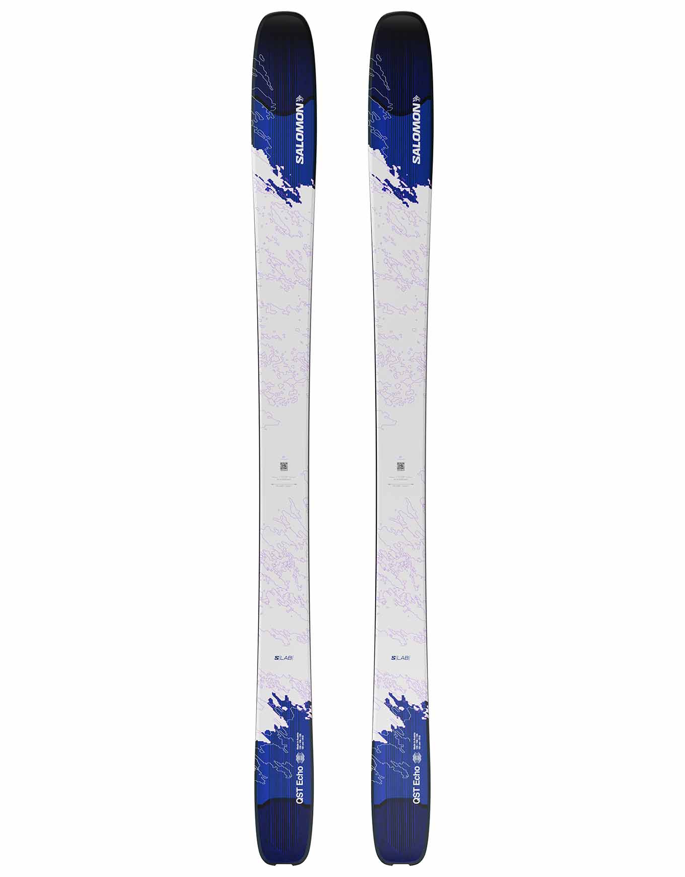 Freeride Skifahren S/Lab Qst Echo 2026 aus Holz Größe 173 cm Blau