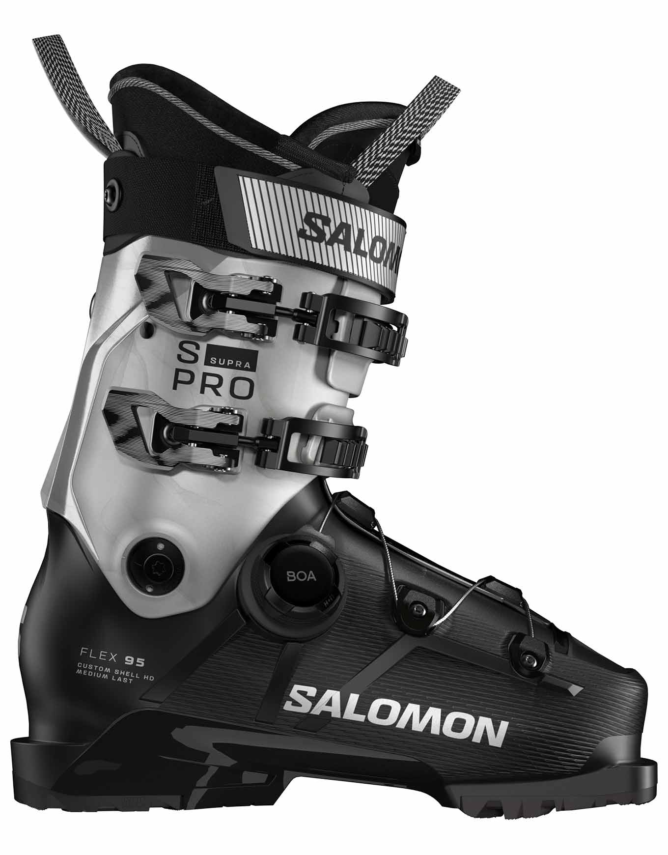 Chaussures de ski - S/Pro Supra Boa 95 W Black Silver - Taille 41-42 - Noir