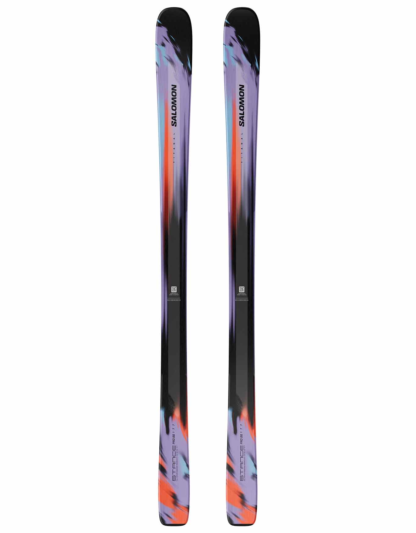 Skis all-mountain - Stance Pro 86 2026 - Taille 169 cm - Violet