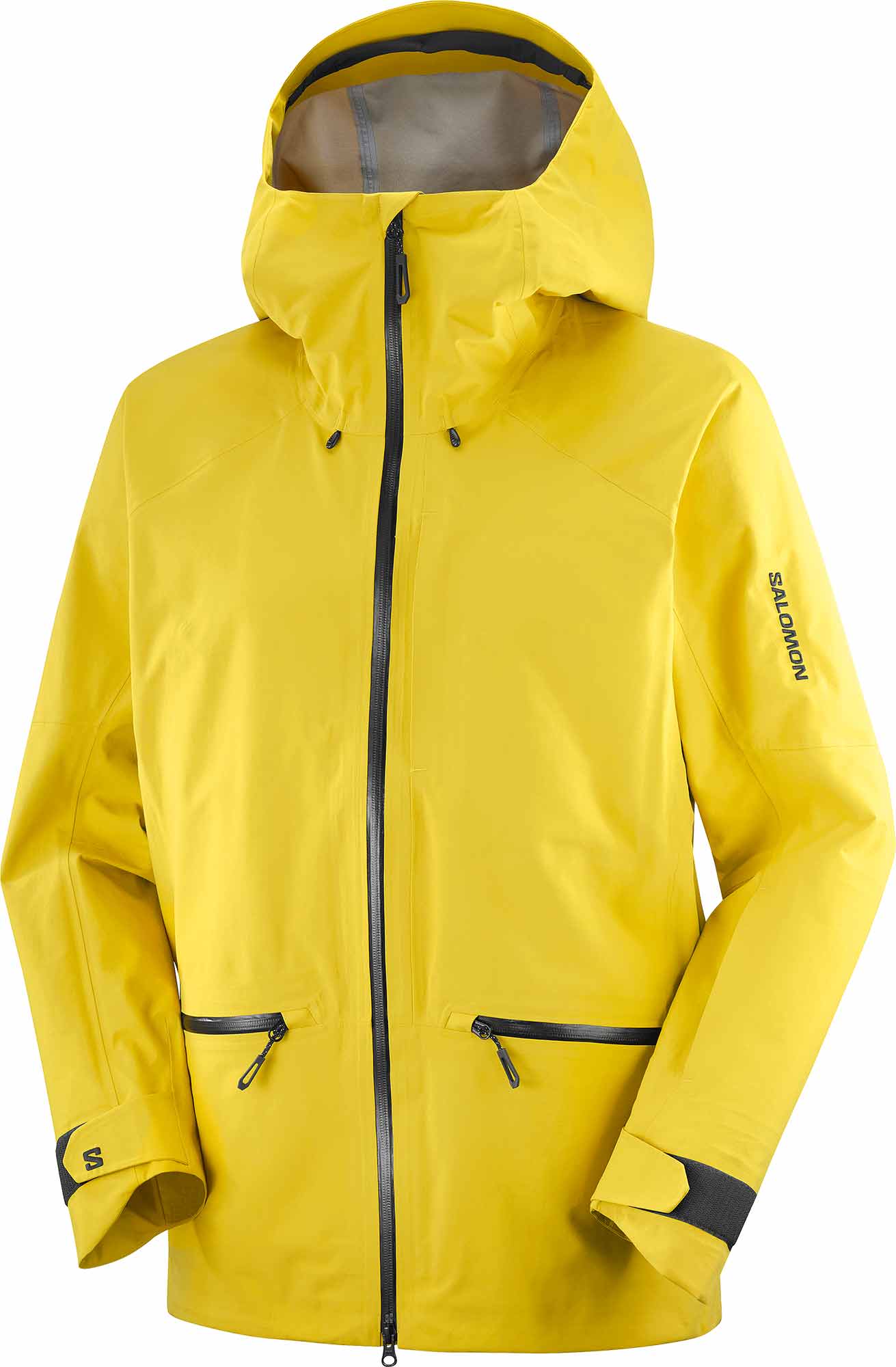 Wasserdichte Skijacke Absolute 3L Jkt M Cress Green für Herren Größe L Gelb