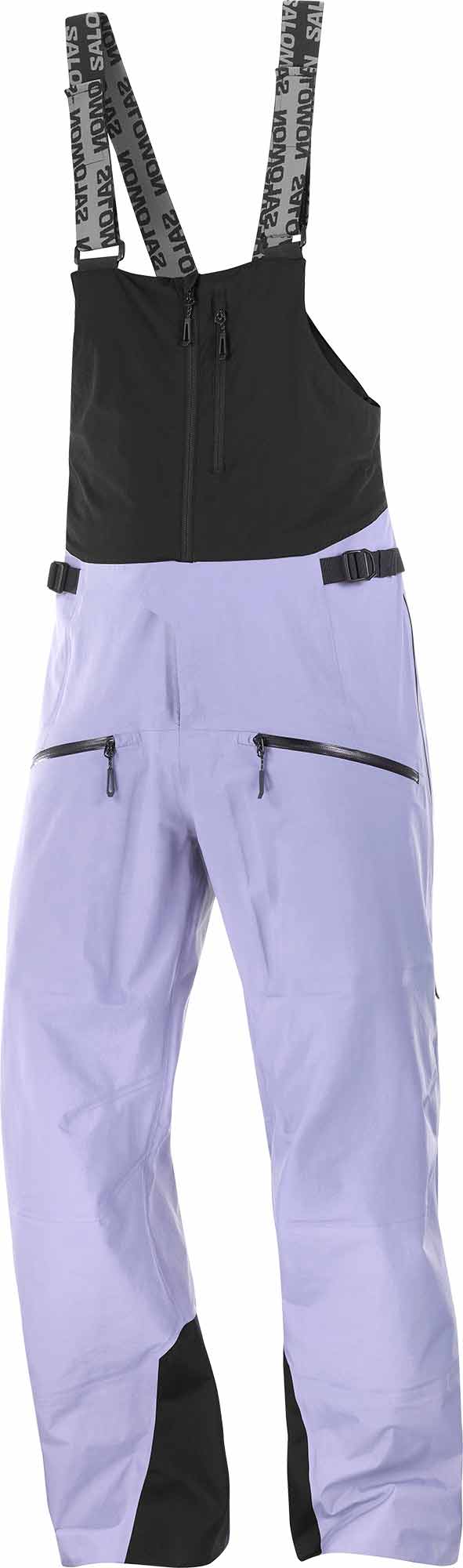 Salopette de ski imperméable - Absolute 3L Bib M Blue Granite/Deep Black - Taille M - Violet