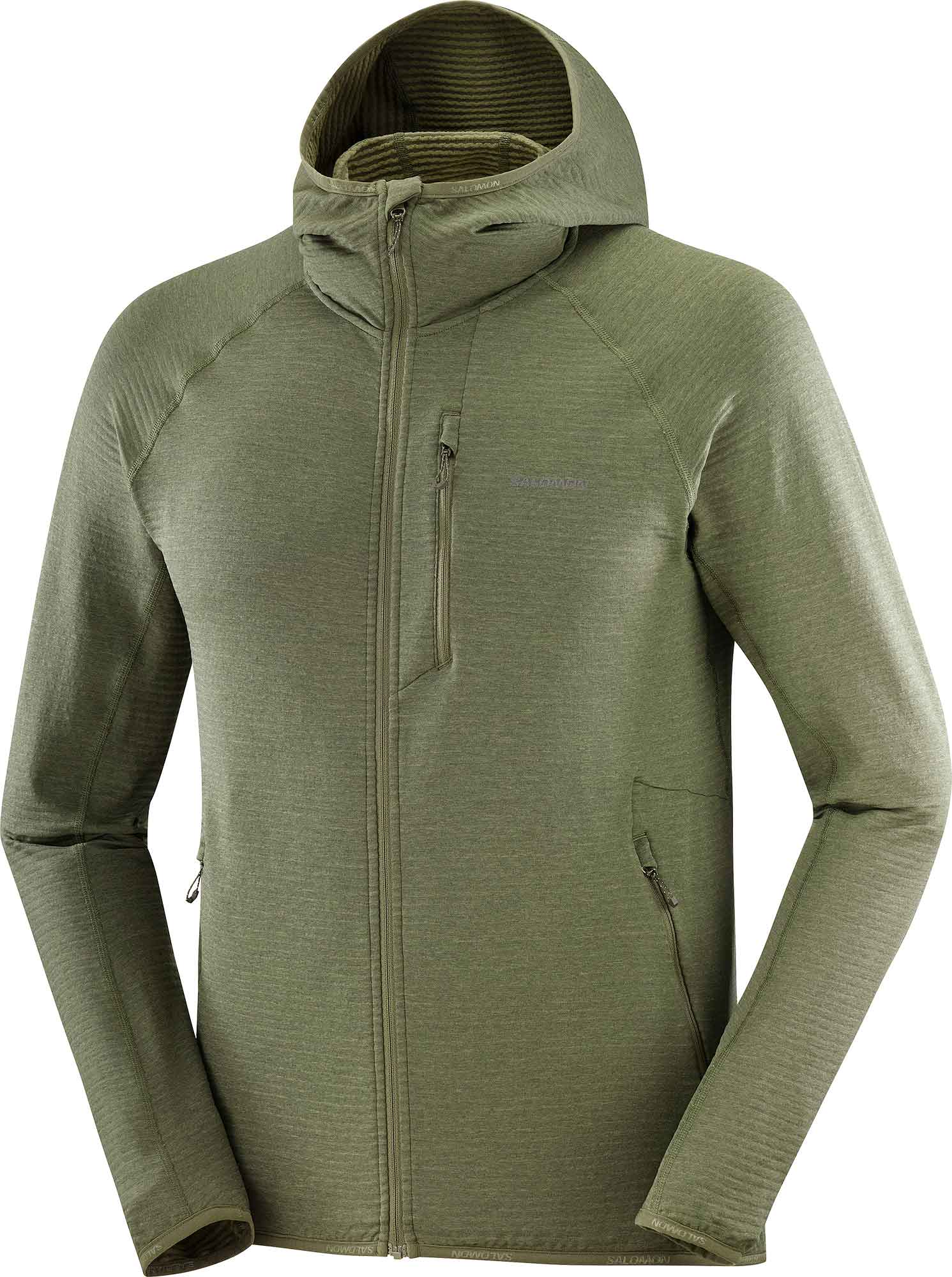 Warmes und leichtes technisches Fleece Sntial Lightwarm HD M Grape Leaf für Herren Größe L Khaki