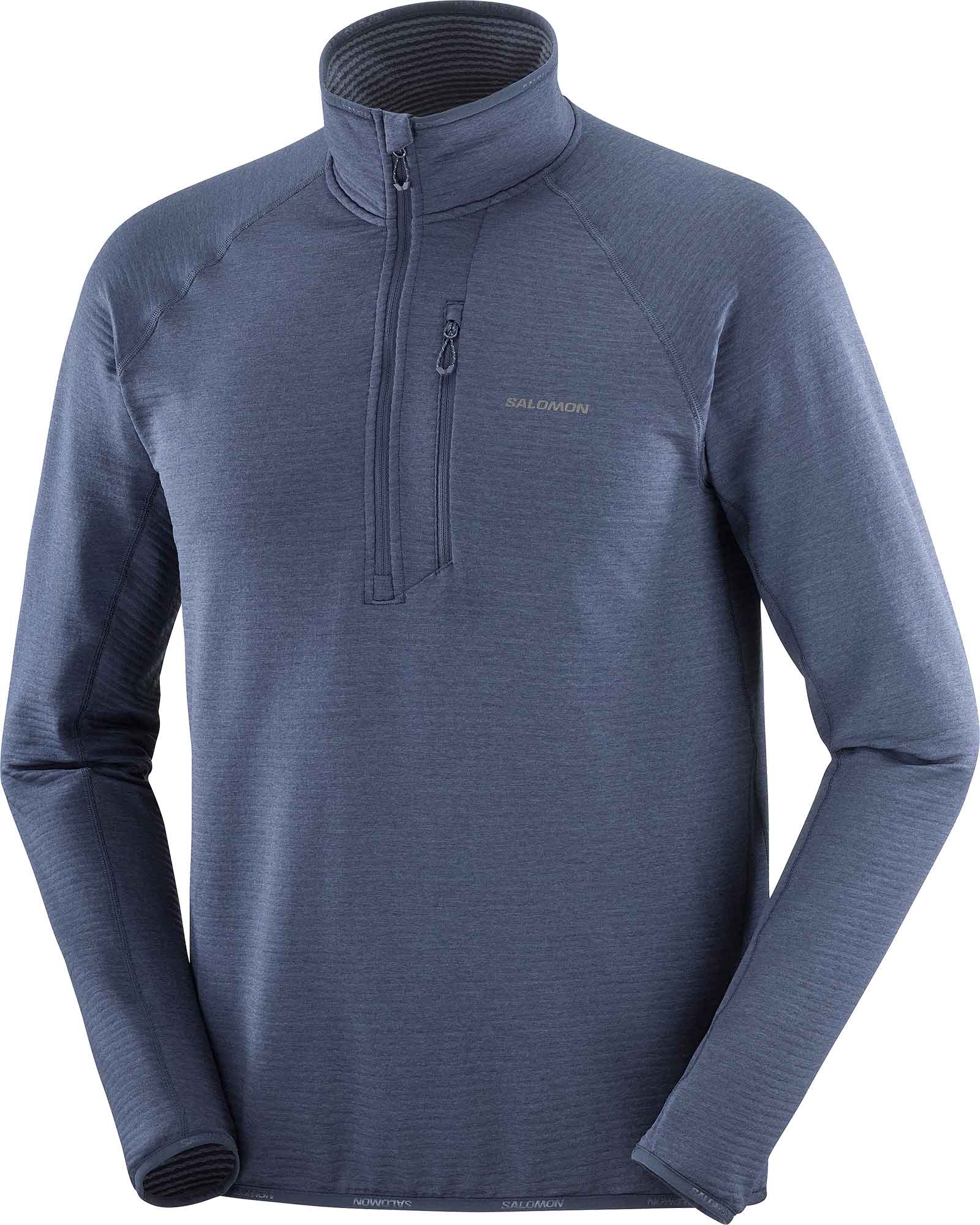 Warmes und leichtes technisches Fleece Sntial Lightwarm HZ M Blue Nights für Herren Größe M Navy blau