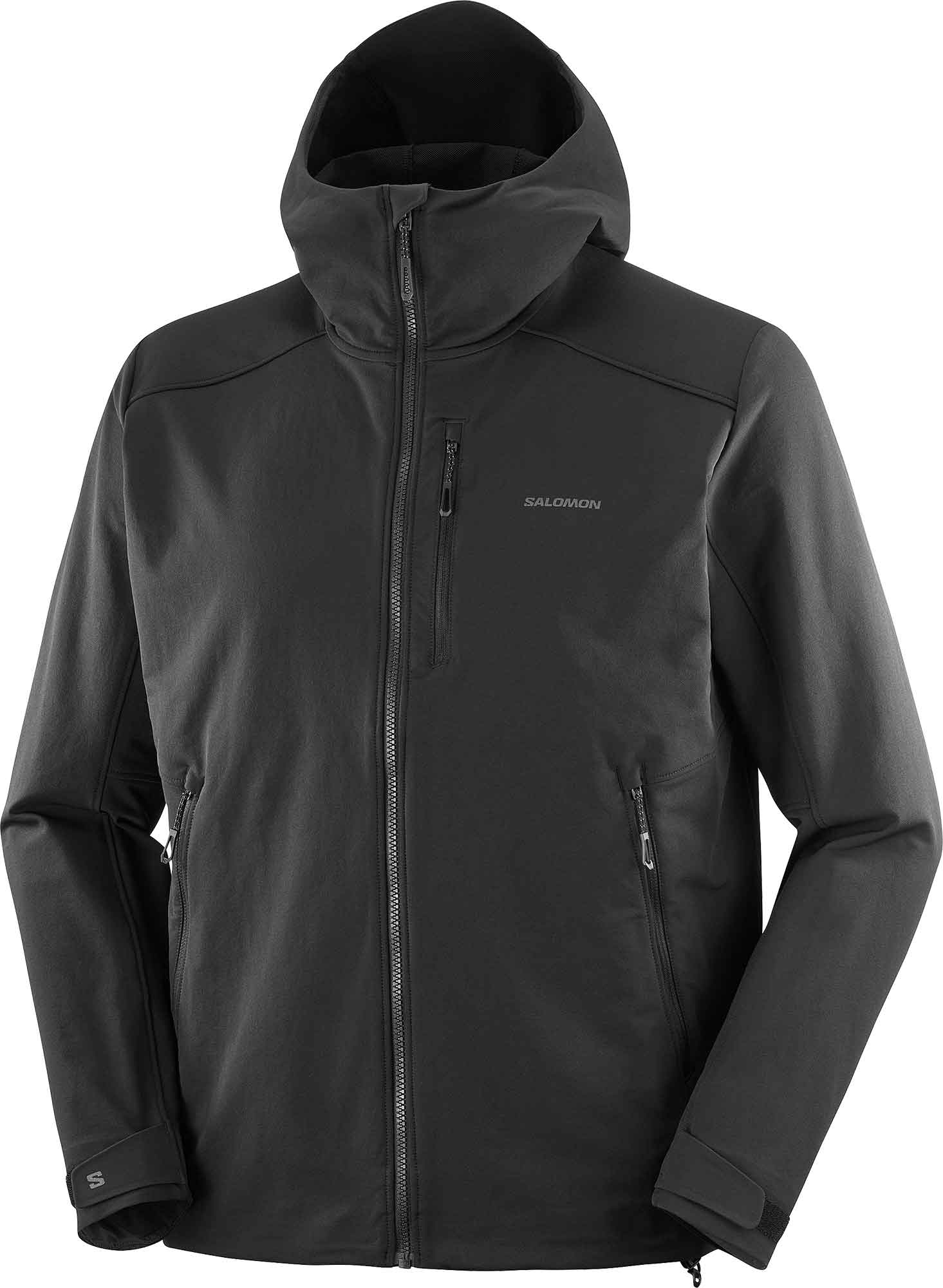 Veste softshell - Outpeak Softshell M Deep Black en Softshell - Taille L - Noir