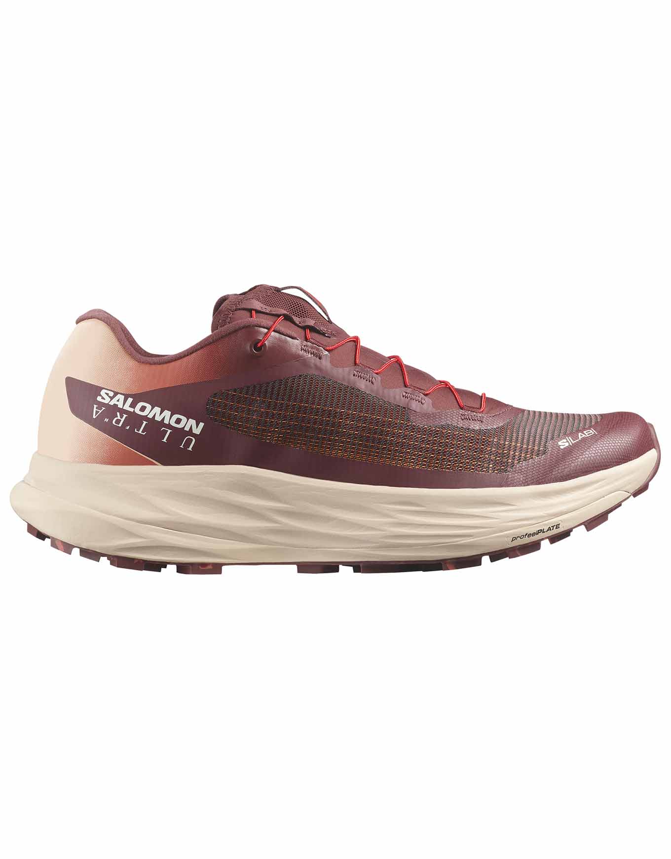 Chaussures de trail - S/Lab Ultra V2 Andorra/Burnt Sienna - Taille 6 UK - Bordeaux