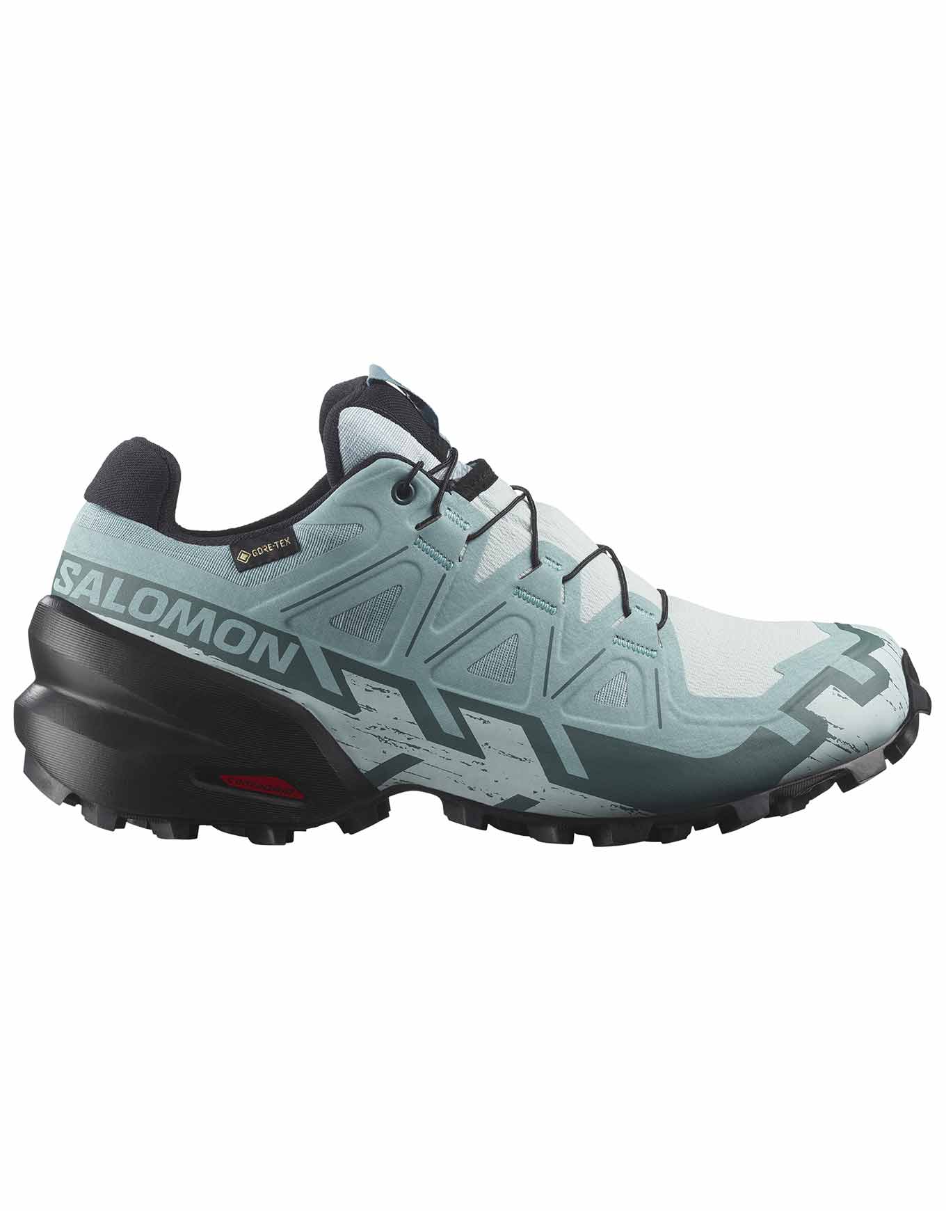 Chaussures de trail en GORE-TEX® - Speedcross 6 GTX W Ballad Blue/Black - Taille 38 2/3 - Gris