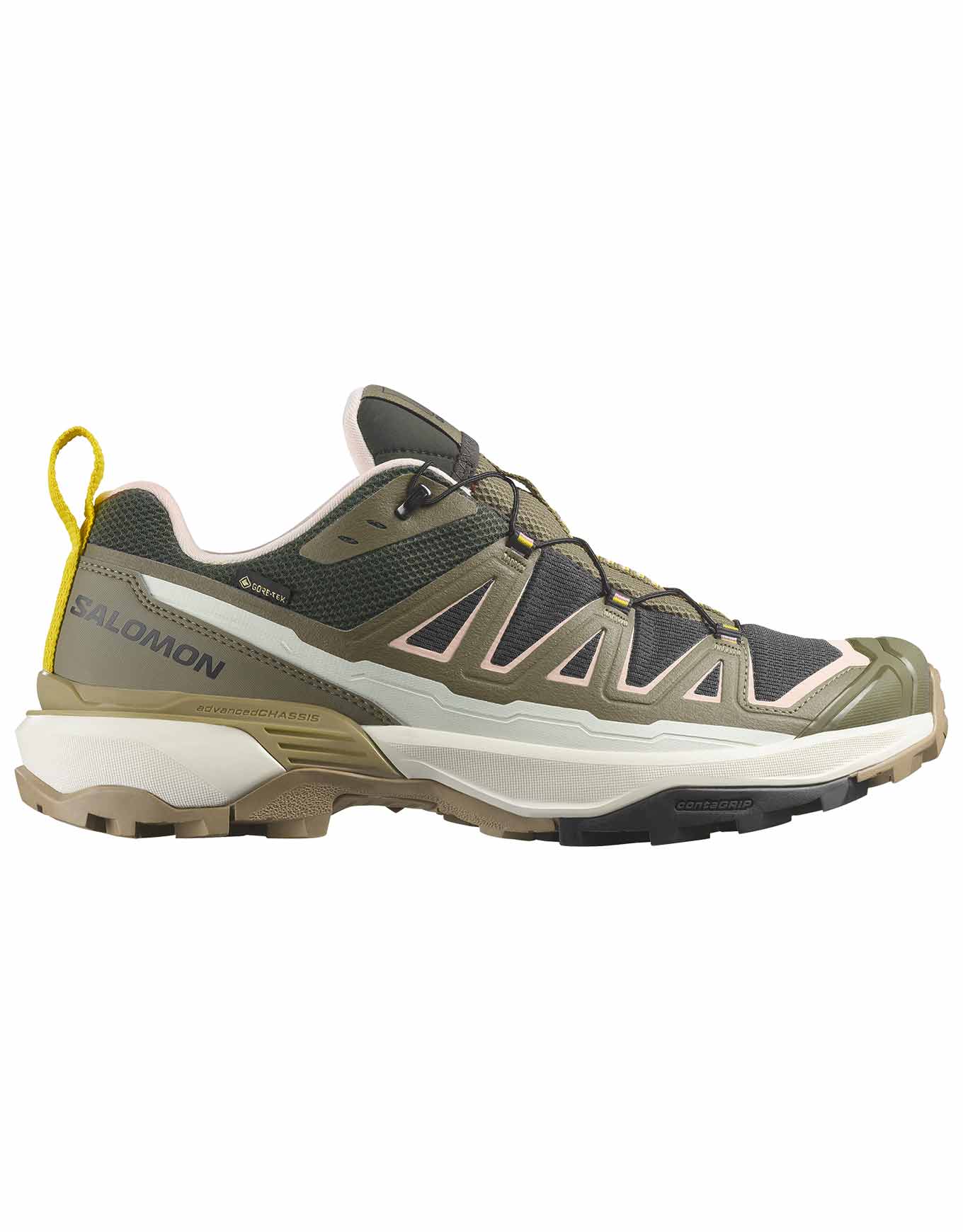 Chaussures de randonnée en GORE-TEX - X Ultra 360 Edge GTX M Phantom/Stone Gray - Taille 44 2/3 - Kaki