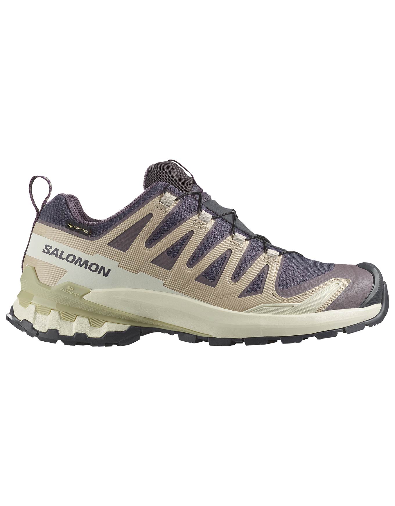 Chaussures de trail en GORE-TEX® - XA Pro 3D V9 GTX W Nine Iron/Oxford Tan - Taille 38 2/3 - Gris