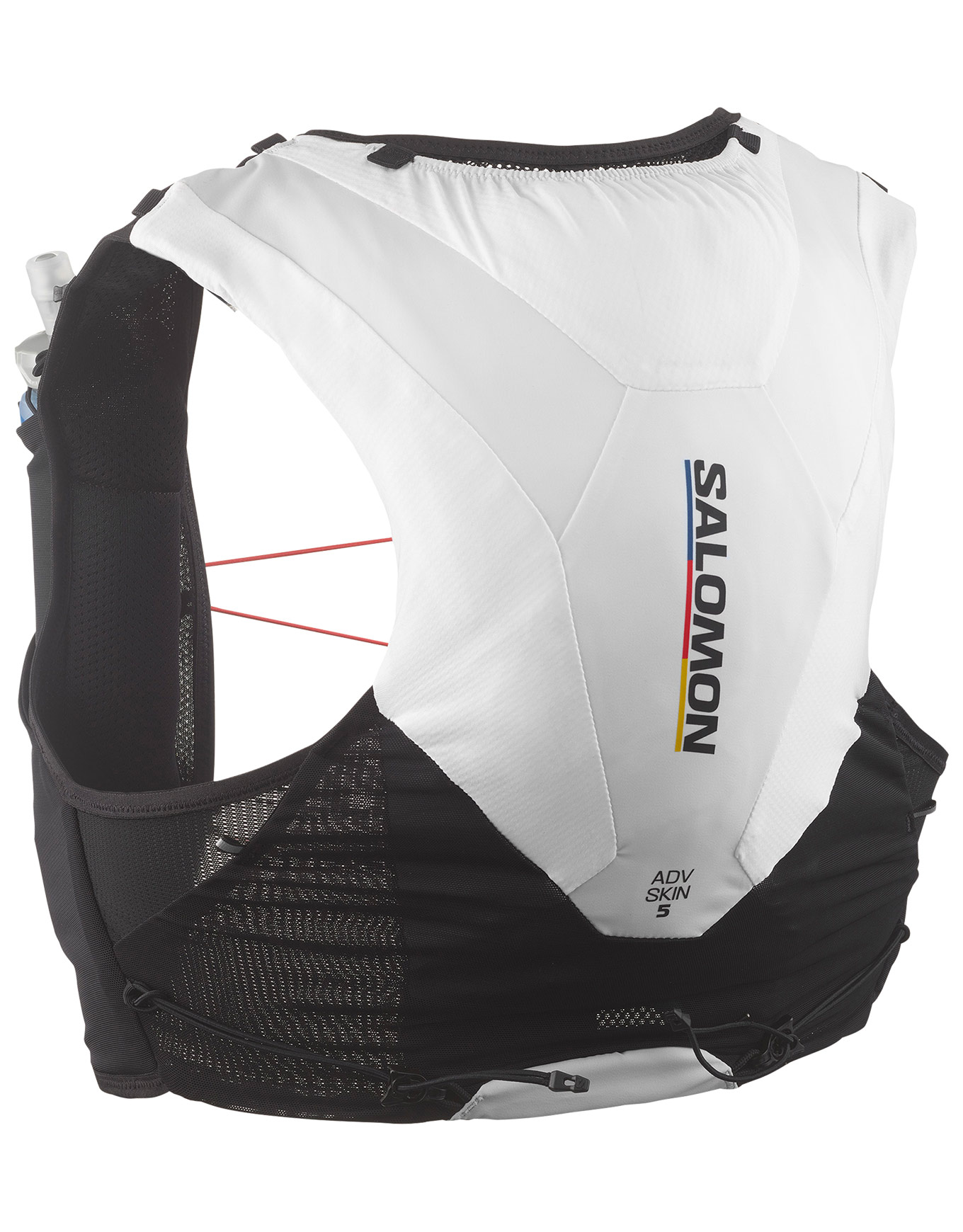 Gilet de trail - Adv Skin 5 Race Flag Set Black/White - Taille L - Blanc